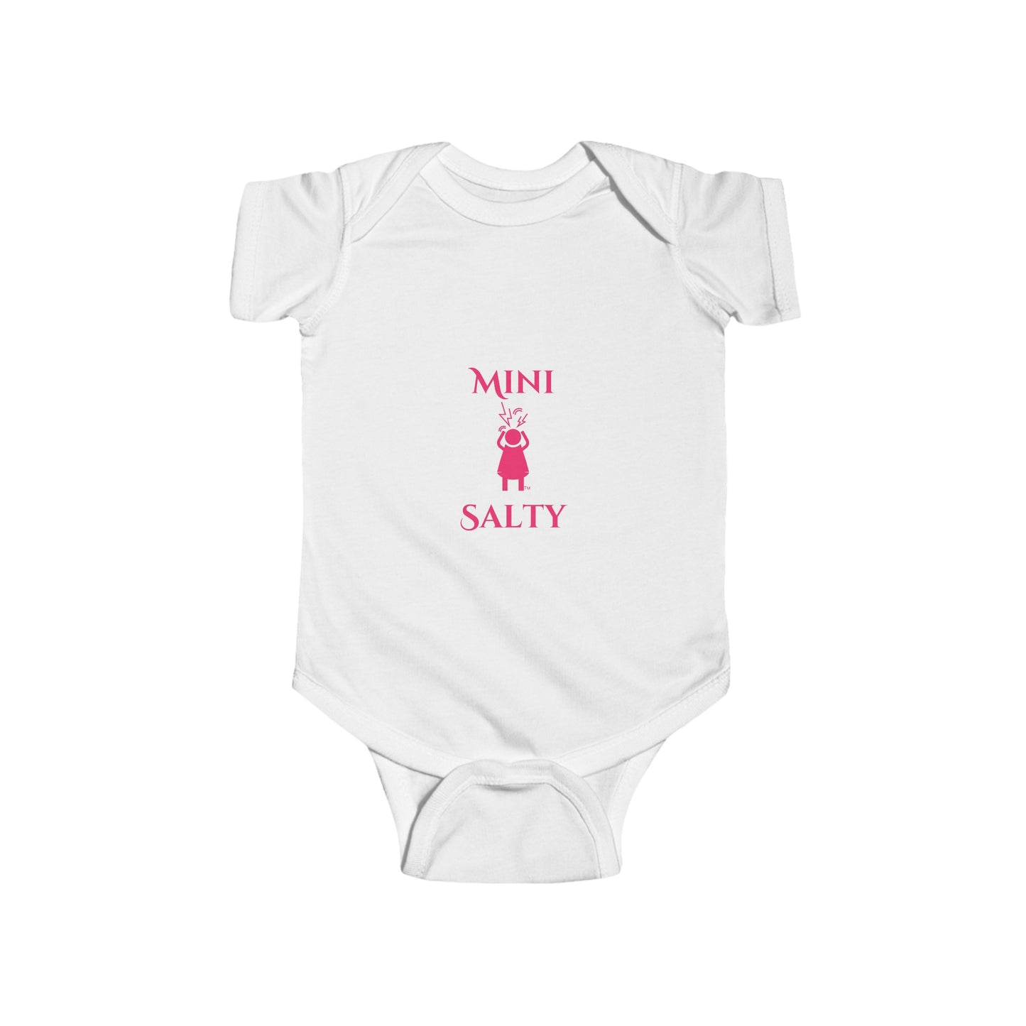 Mini Salty Screaming Girl Infant Jersey Bodysuit