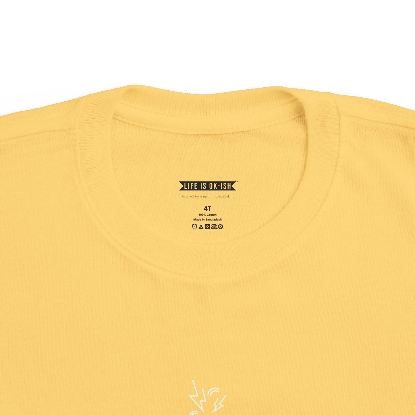 Screaming Person Toddler's Fine Jersey Tee