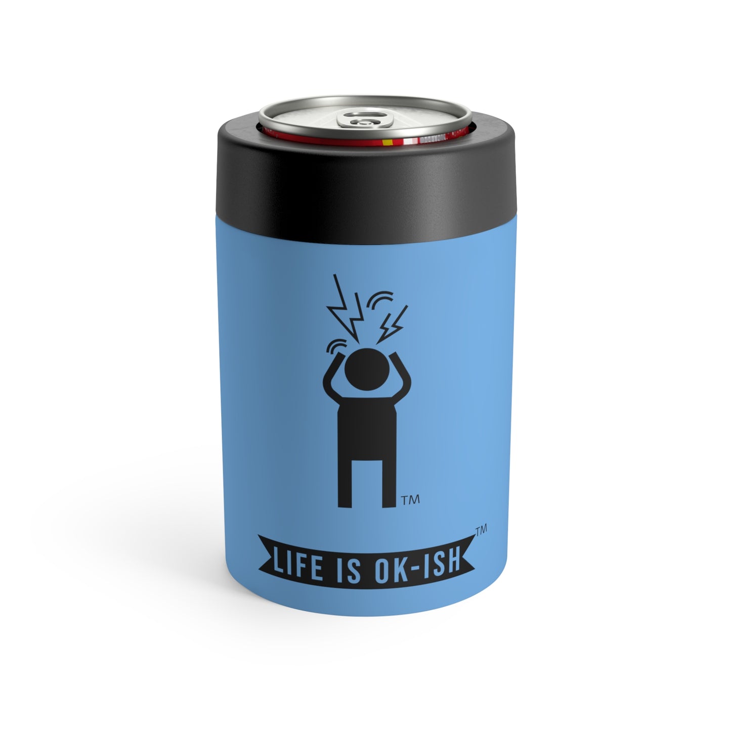 Screaming Person Cool Beverage Holder in Sky
