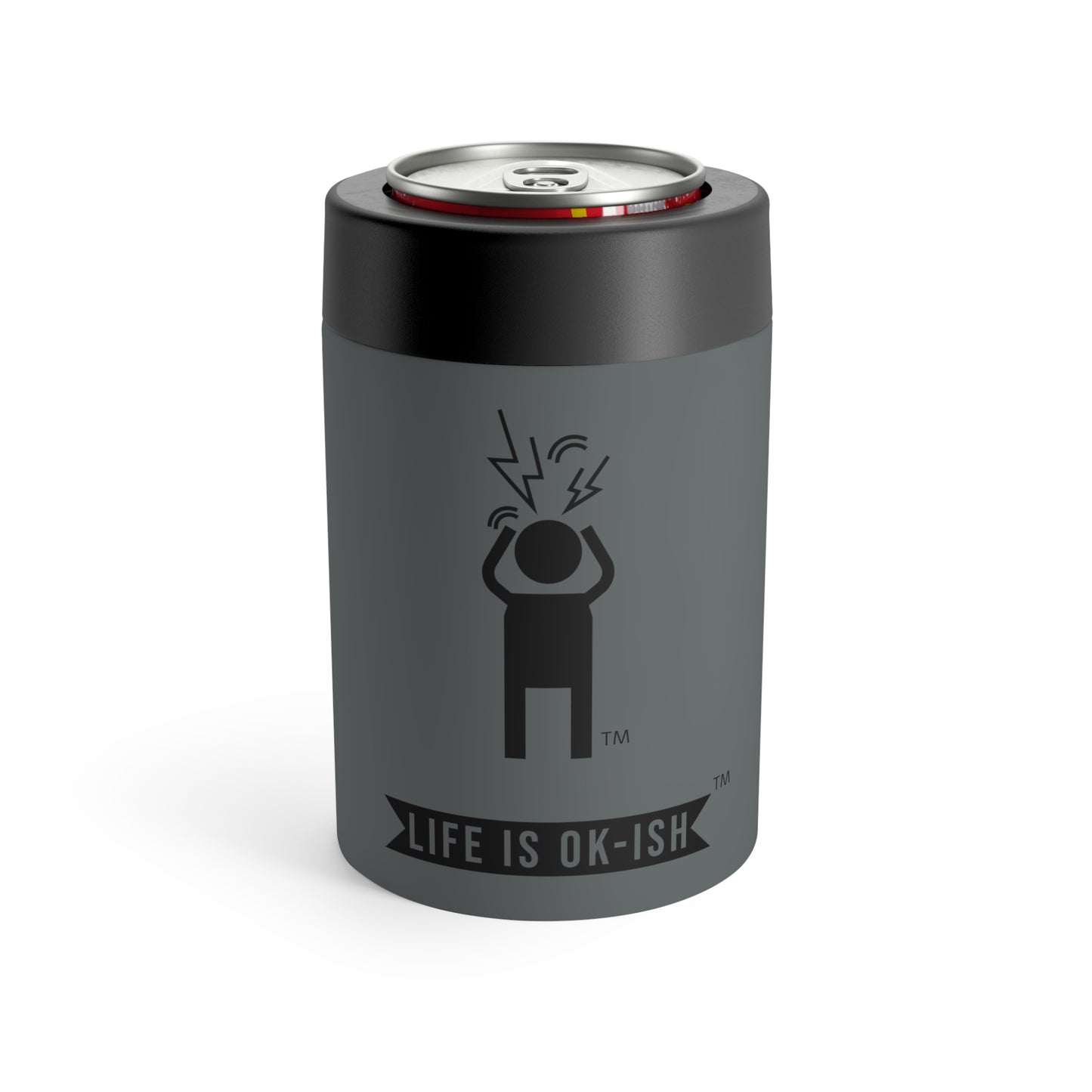 Screaming Person Cool Beverage Holder in Slate
