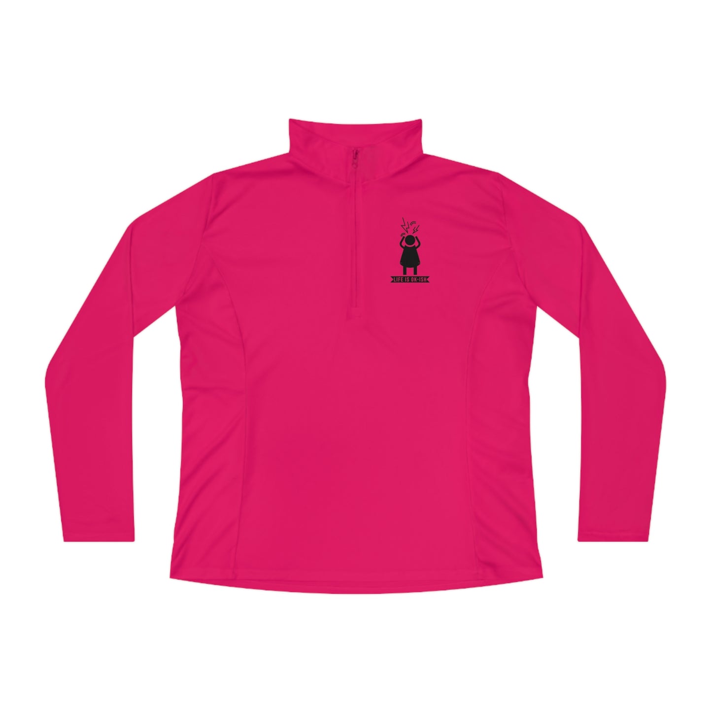 Ladies Quarter-Zip Pullover