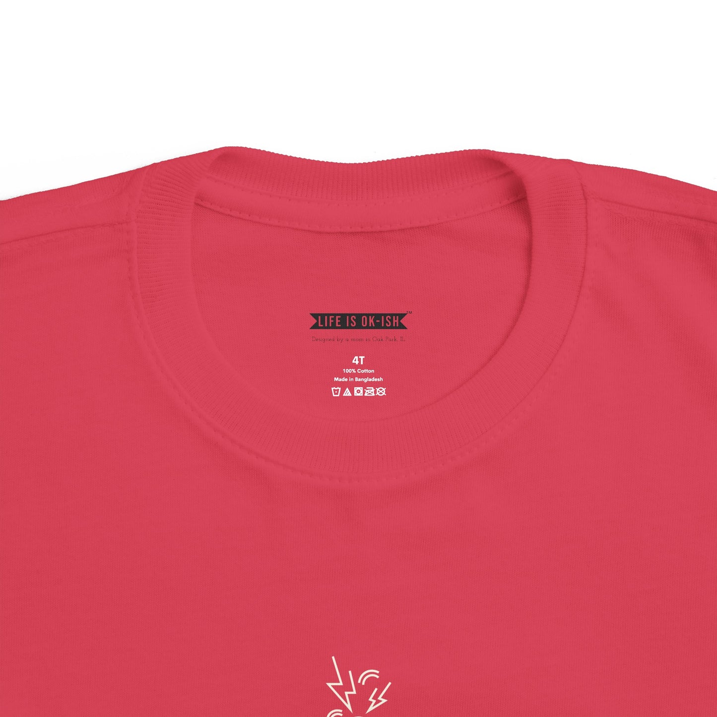 Screaming Person Toddler's Fine Jersey Tee