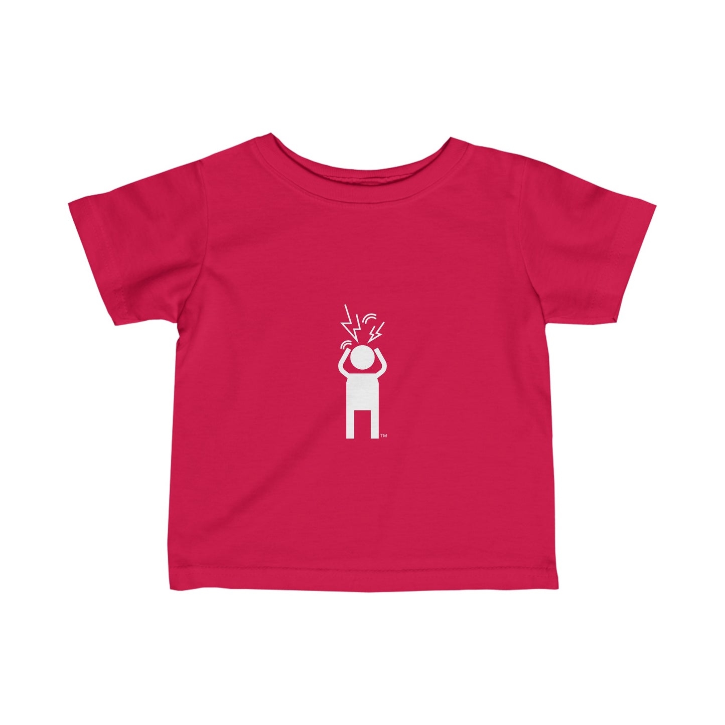 Screaming Person Infant Jersey Tee