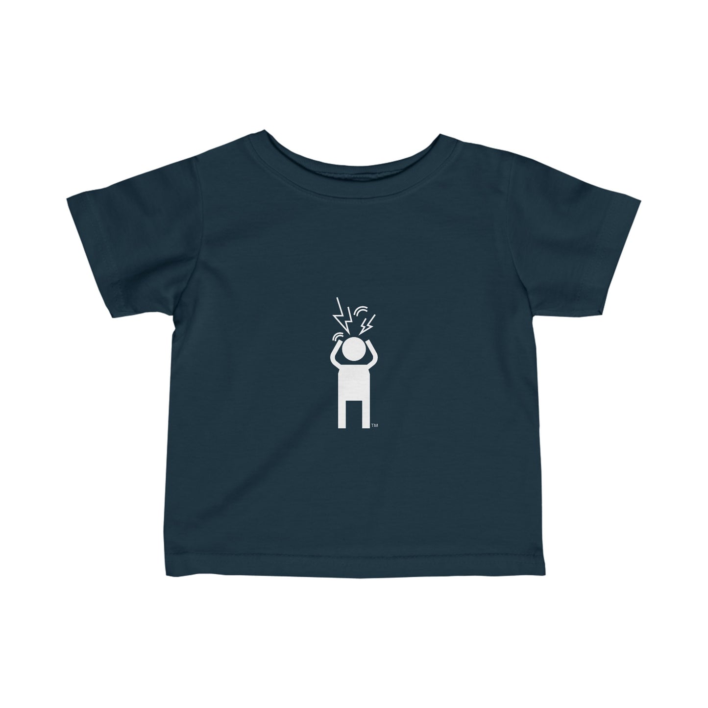 Screaming Person Infant Jersey Tee
