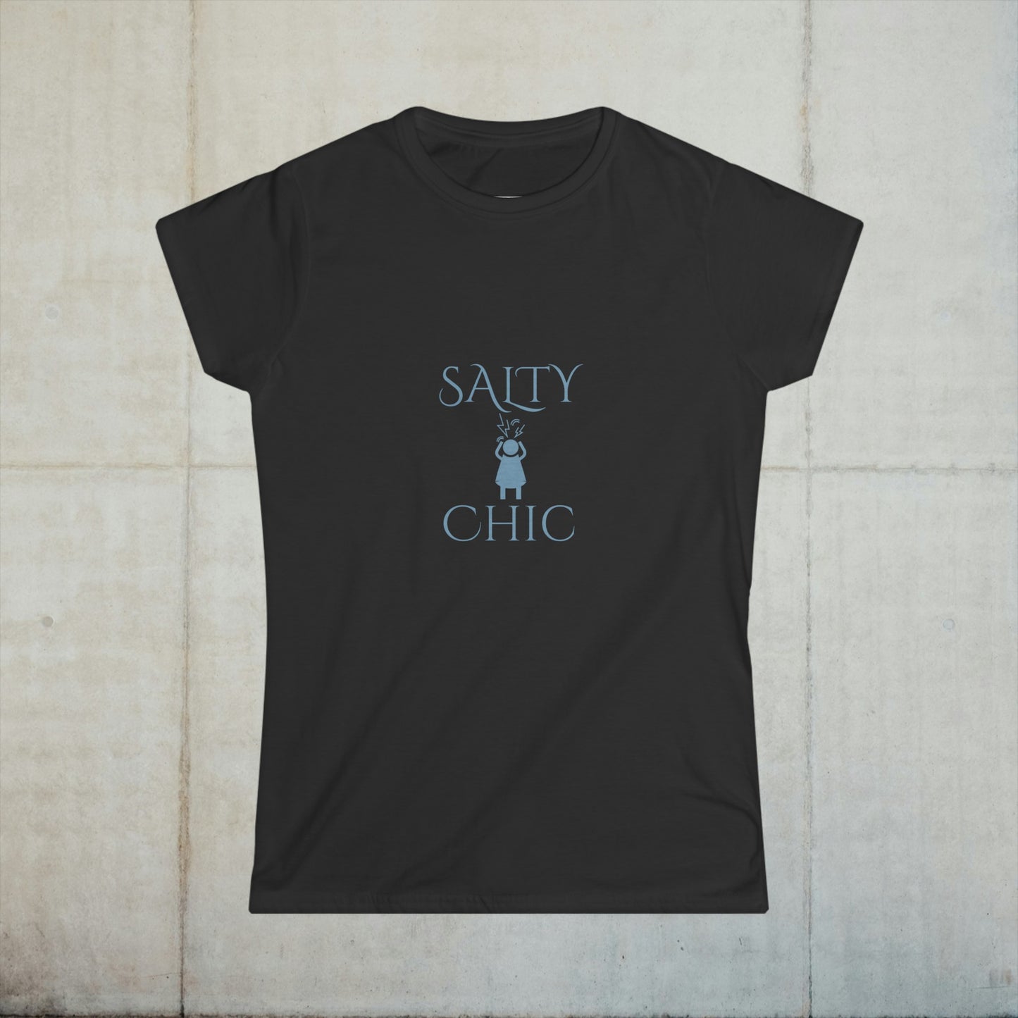 Salty Chic Screaming Women's Softstyle Tee
