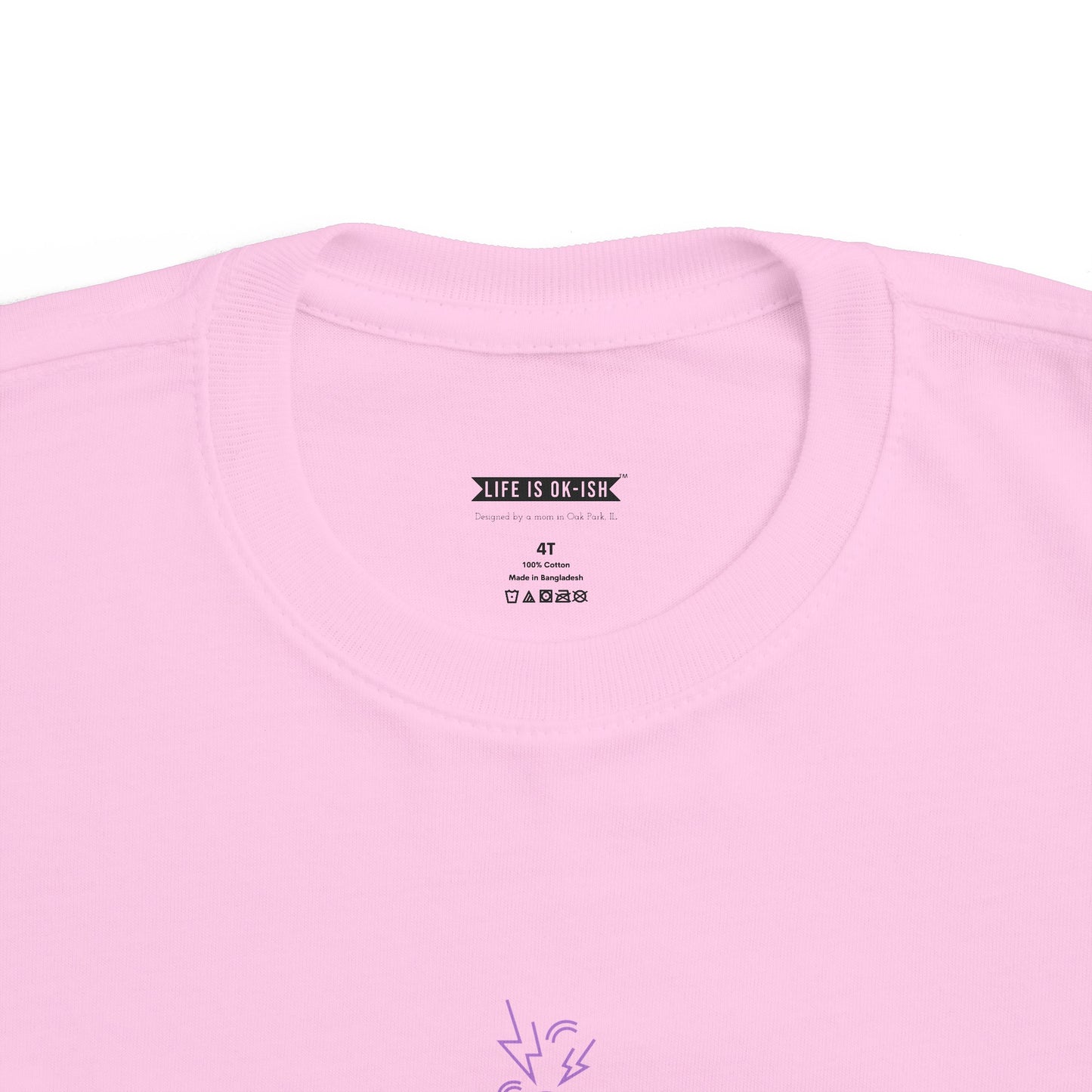 Screaming Person Toddler's Fine Jersey Tee