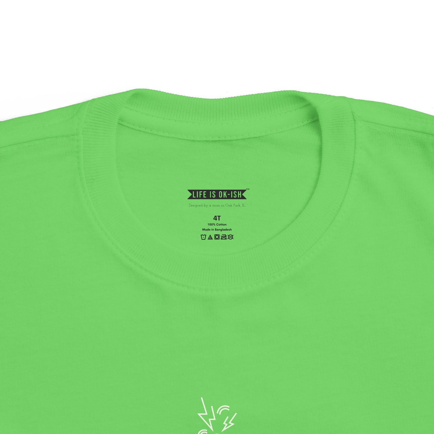 Screaming Person Toddler's Fine Jersey Tee