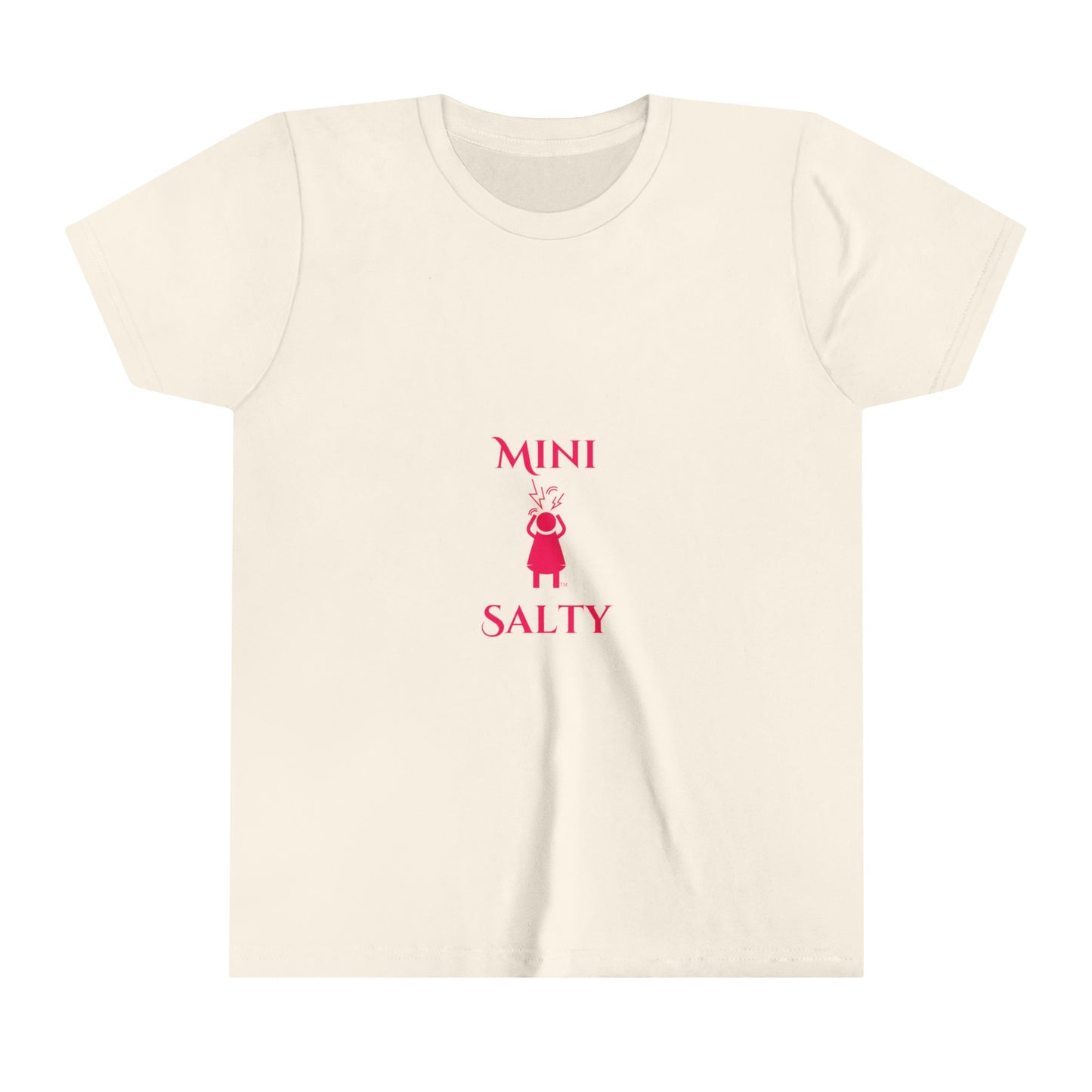Mini Salty Screaming Woman Young Girls Short Sleeve Tee