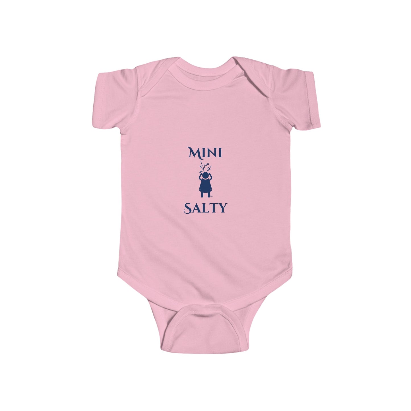 Mini Salty Screaming Girl Infant Jersey Bodysuit