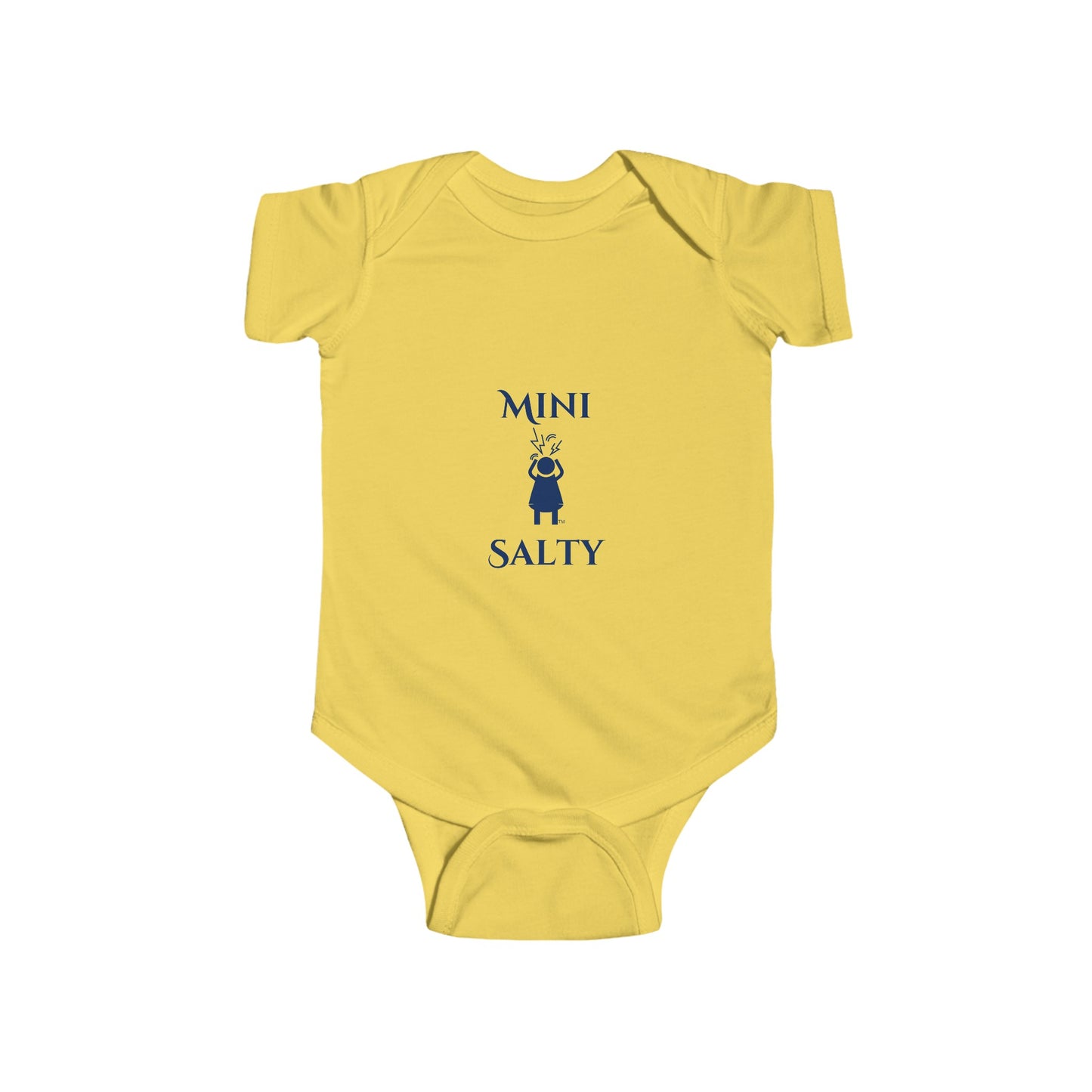 Mini Salty Screaming Girl Infant Jersey Bodysuit