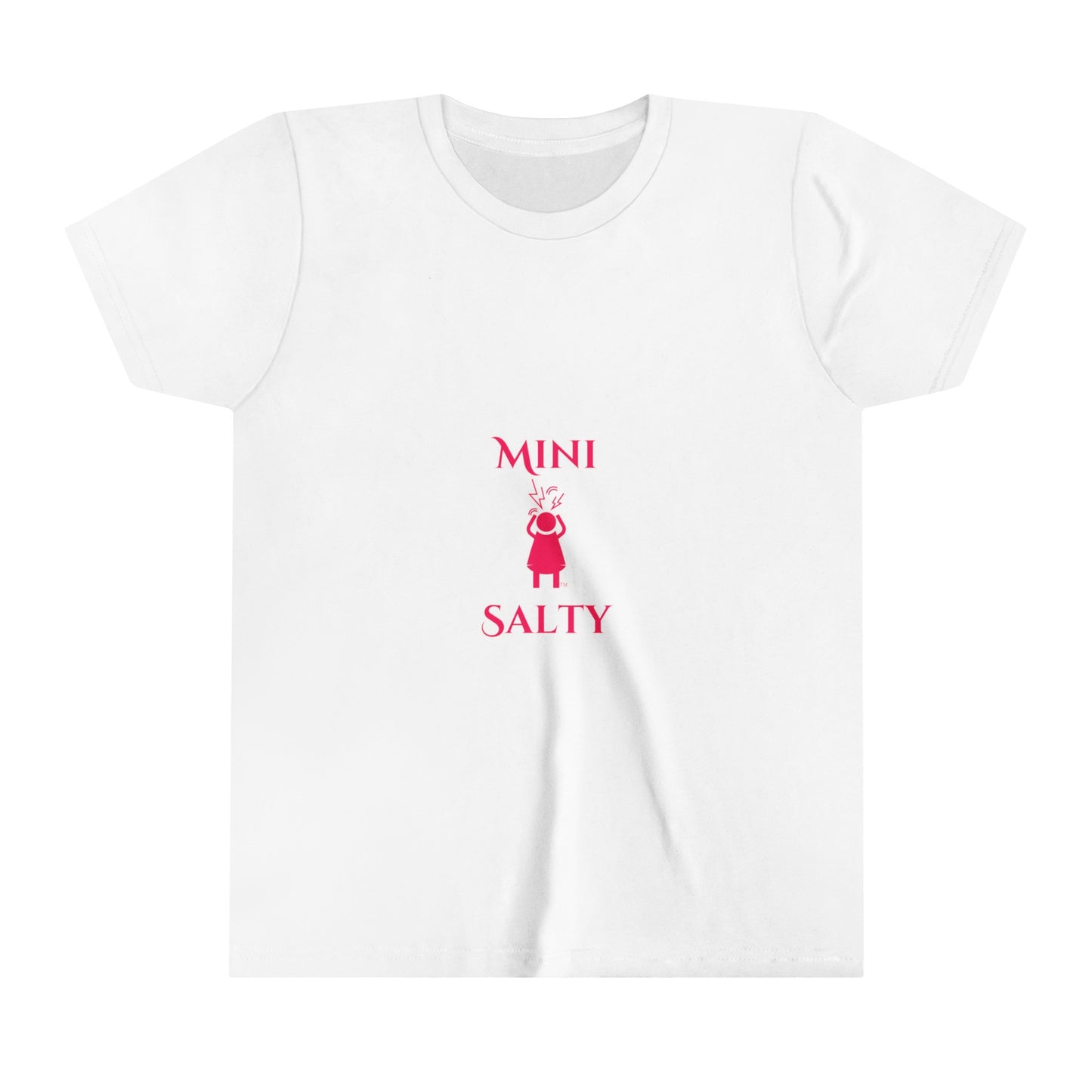 Mini Salty Screaming Woman Young Girls Short Sleeve Tee