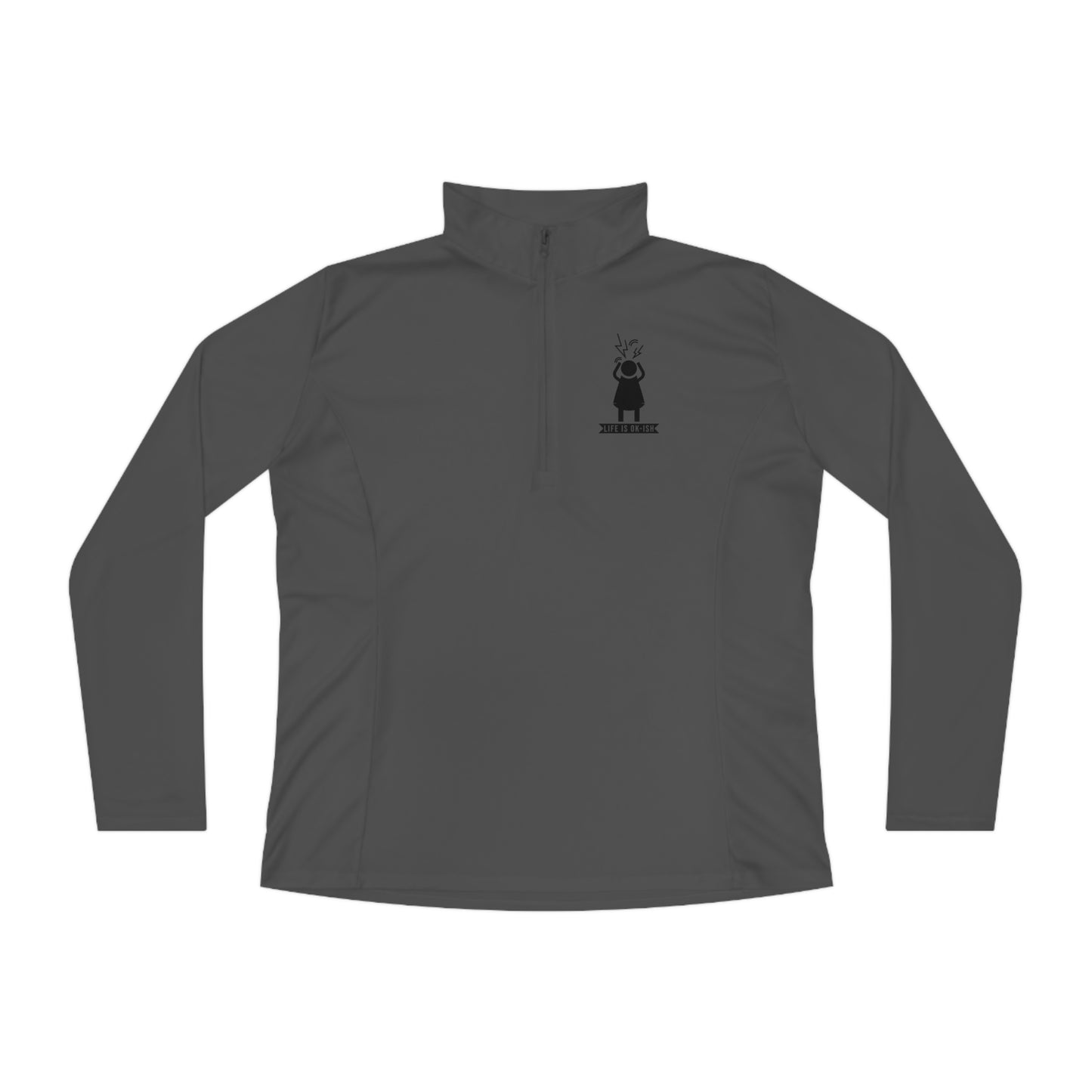 Ladies Quarter-Zip Pullover
