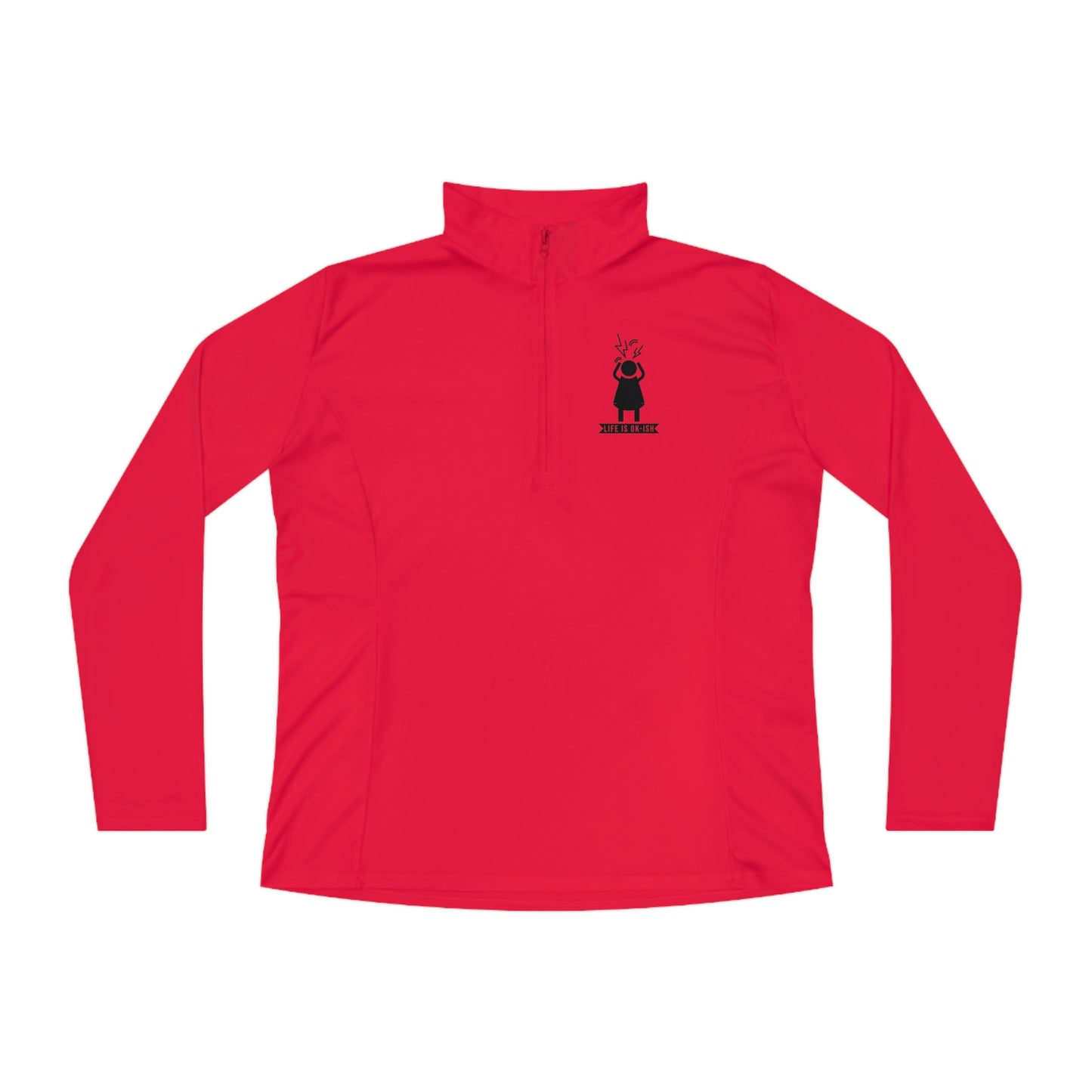 Ladies Quarter-Zip Pullover