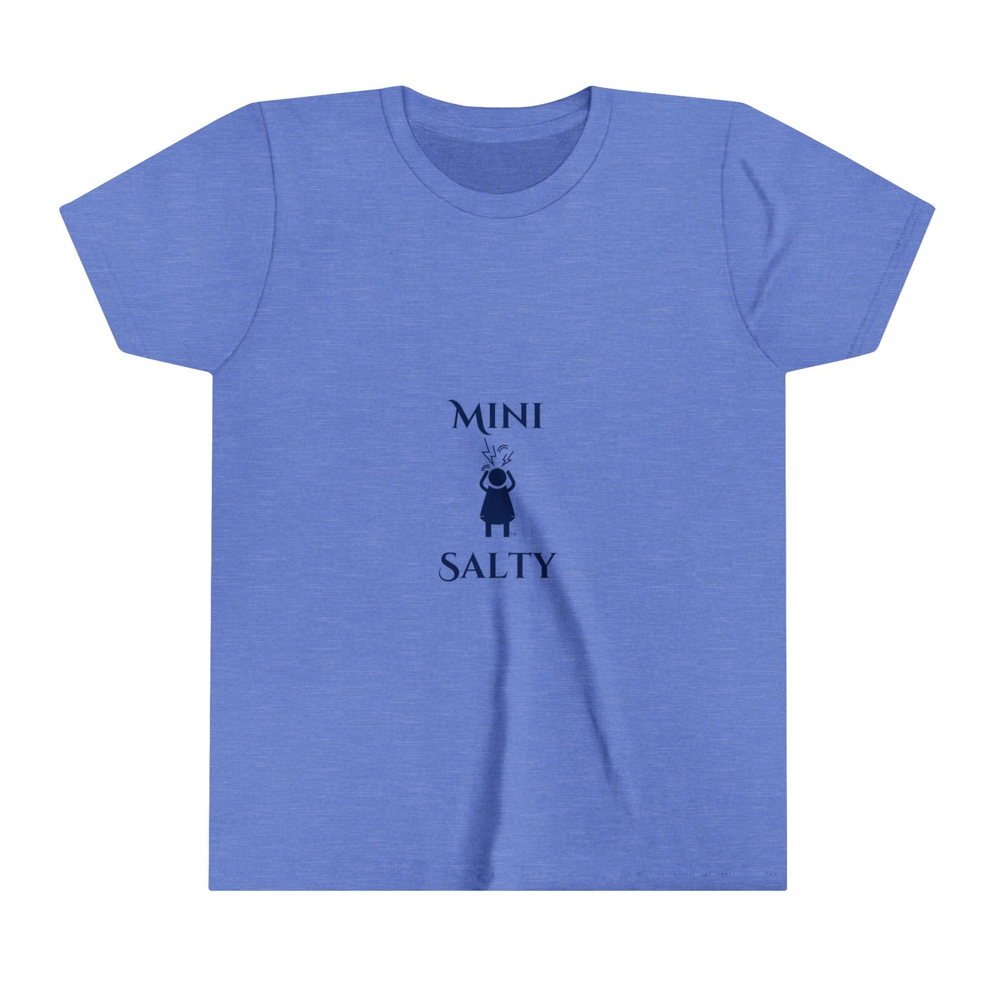Mini Salty Screaming Woman Young Girls Short Sleeve Tee