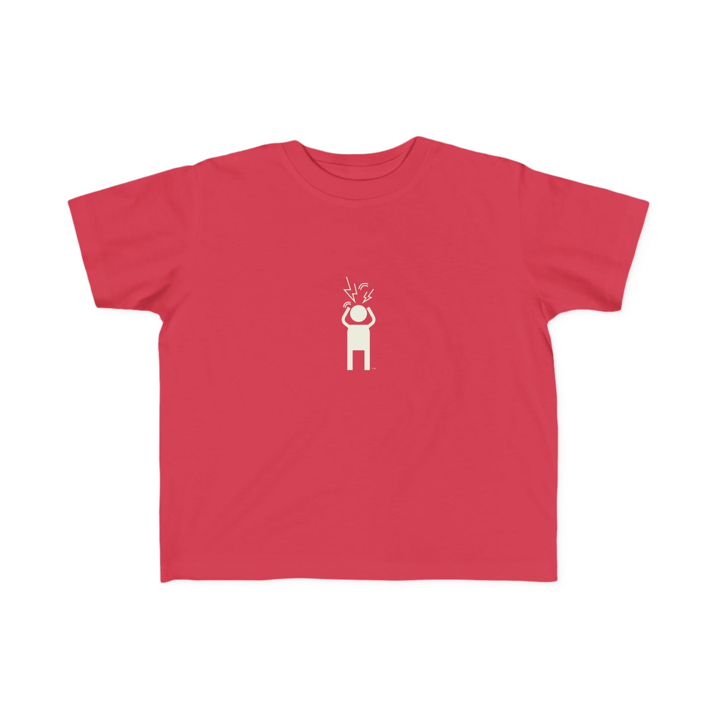 Screaming Person Toddler's Fine Jersey Tee