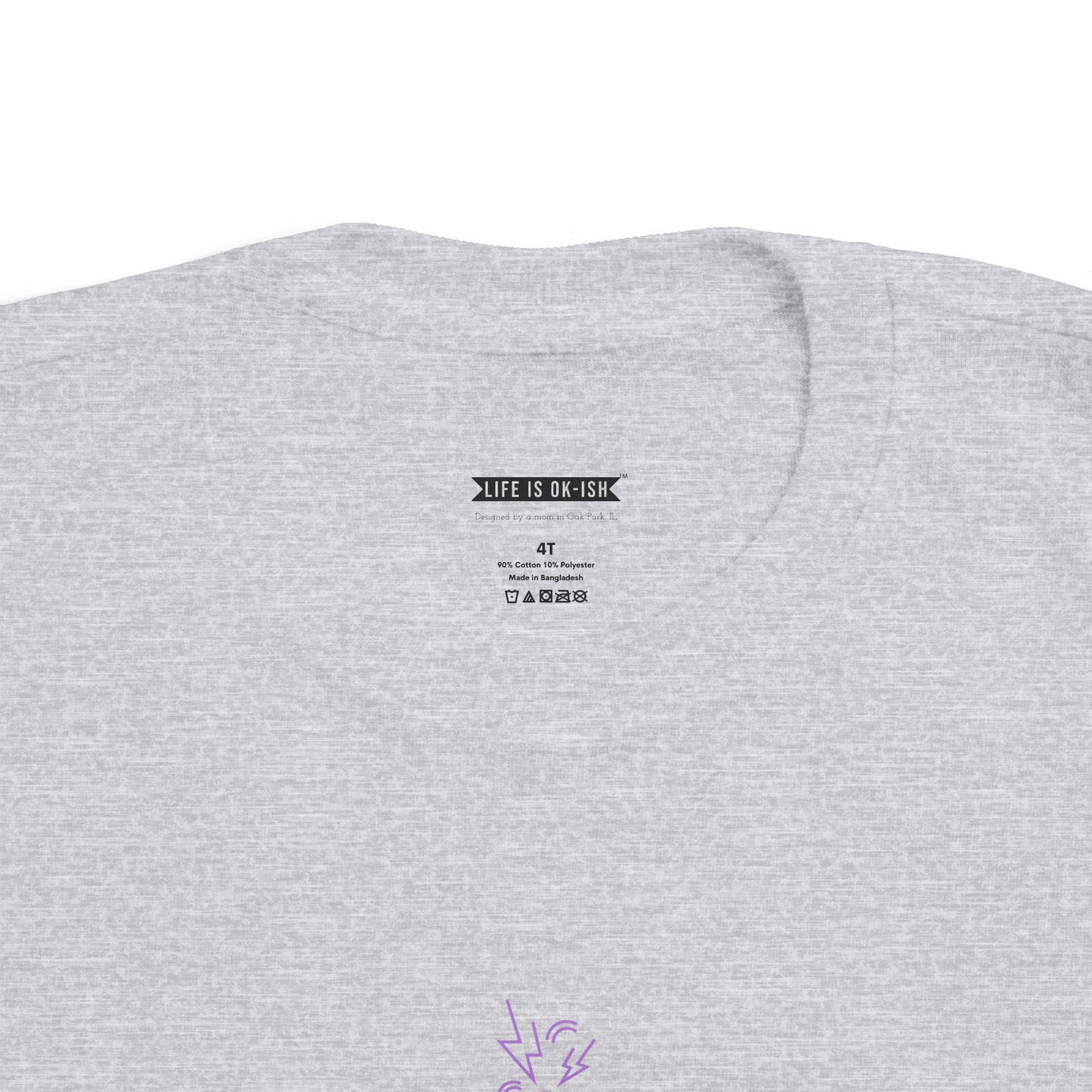 Screaming Person Toddler's Fine Jersey Tee