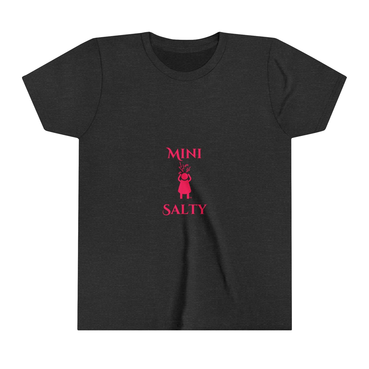 Mini Salty Screaming Woman Young Girls Short Sleeve Tee