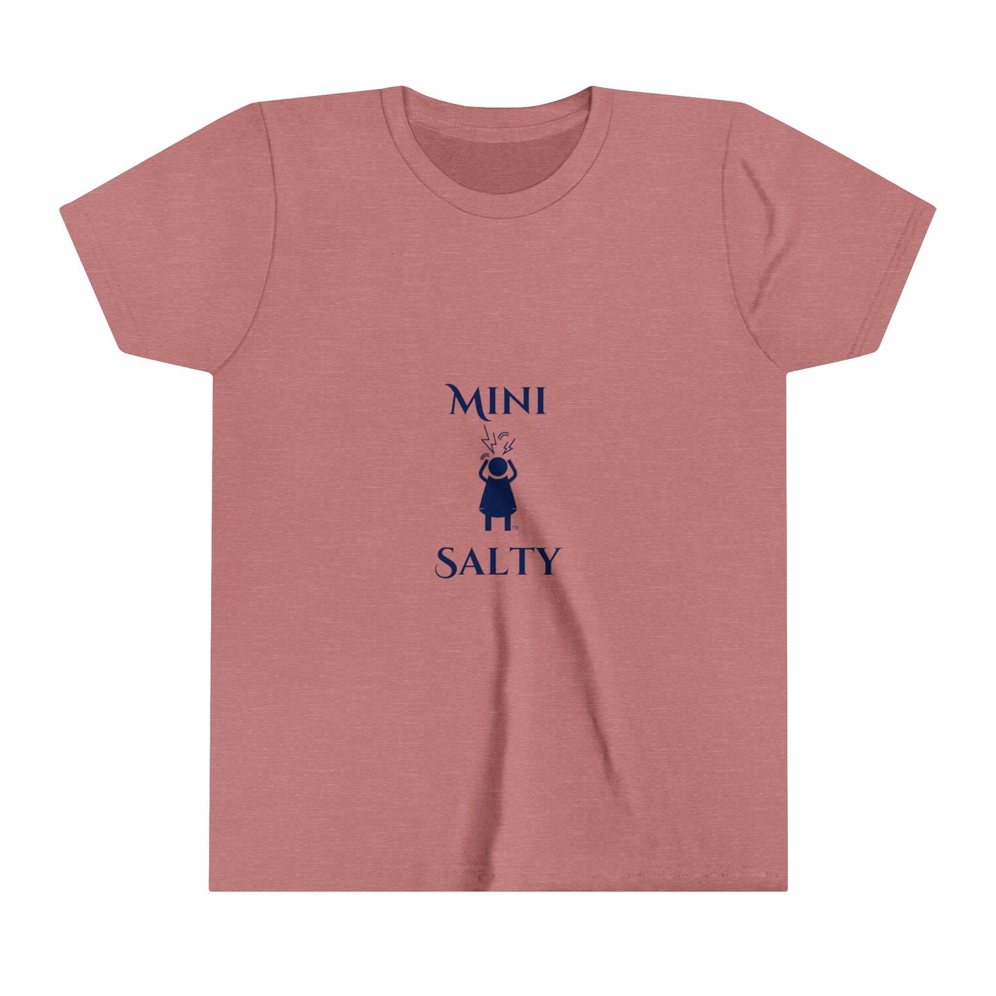 Mini Salty Screaming Woman Young Girls Short Sleeve Tee