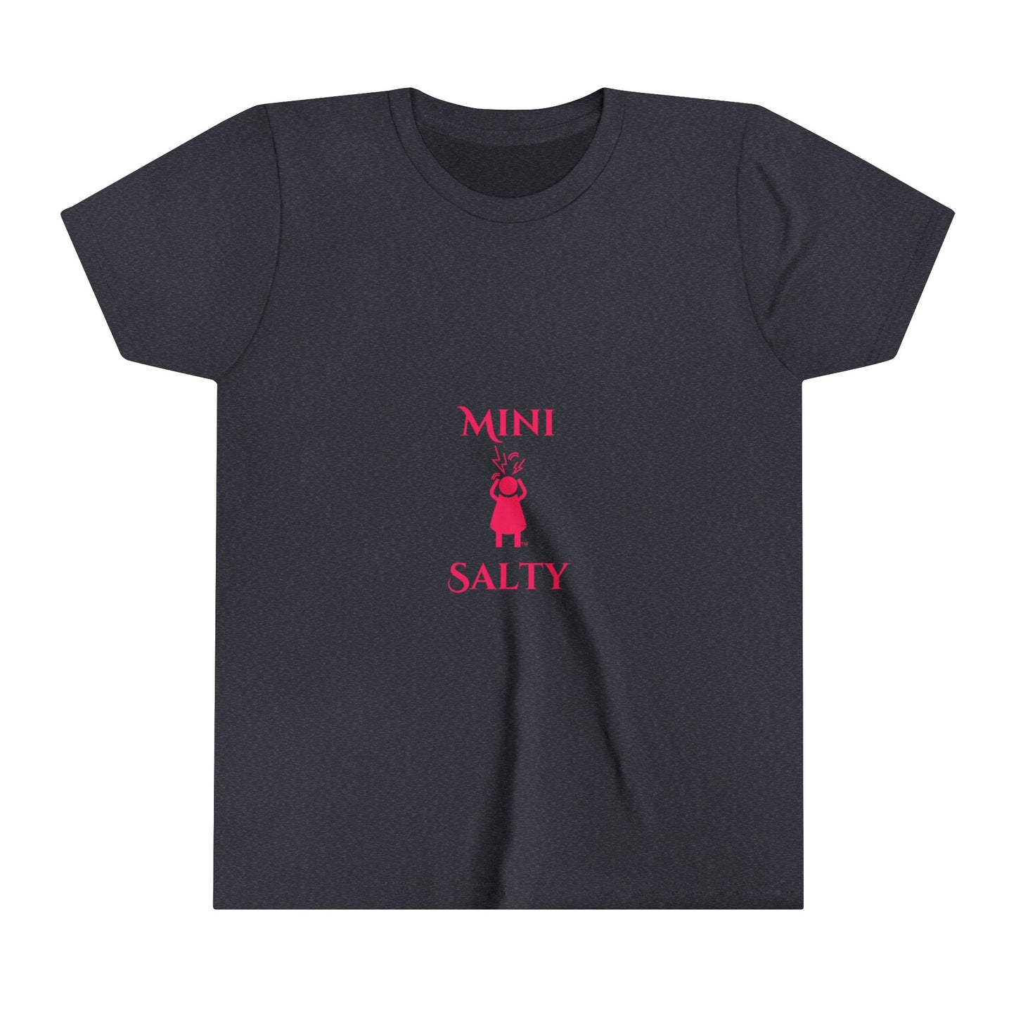 Mini Salty Screaming Woman Young Girls Short Sleeve Tee