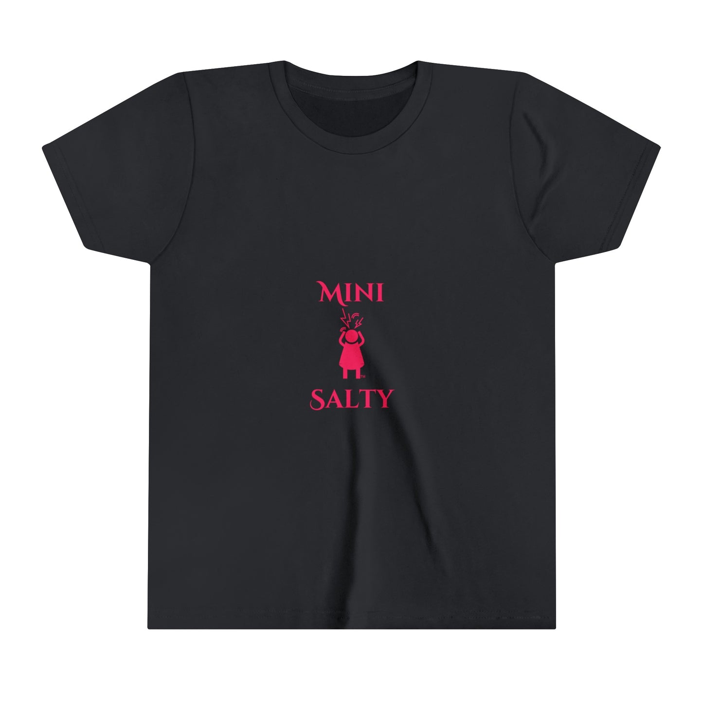 Mini Salty Screaming Woman Young Girls Short Sleeve Tee