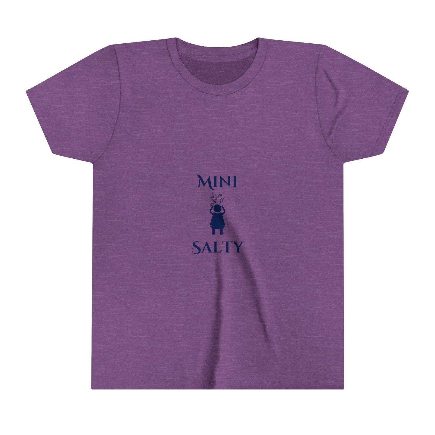 Mini Salty Screaming Woman Young Girls Short Sleeve Tee