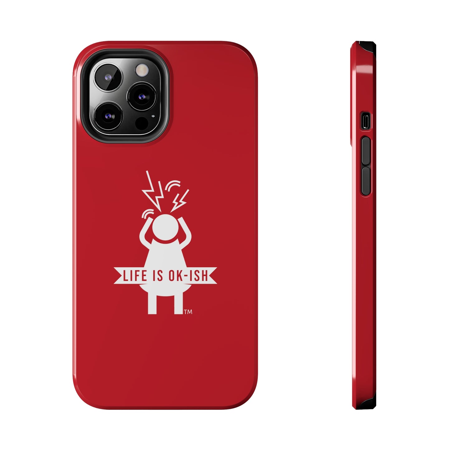 Screaming Woman Tough iPhone Case in Vixen