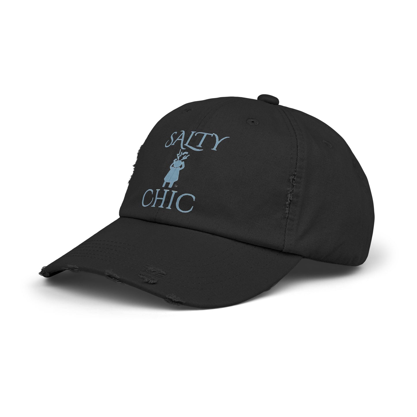 Salty Chic Screaming Woman Life Is Ok-ish Distressed Cap