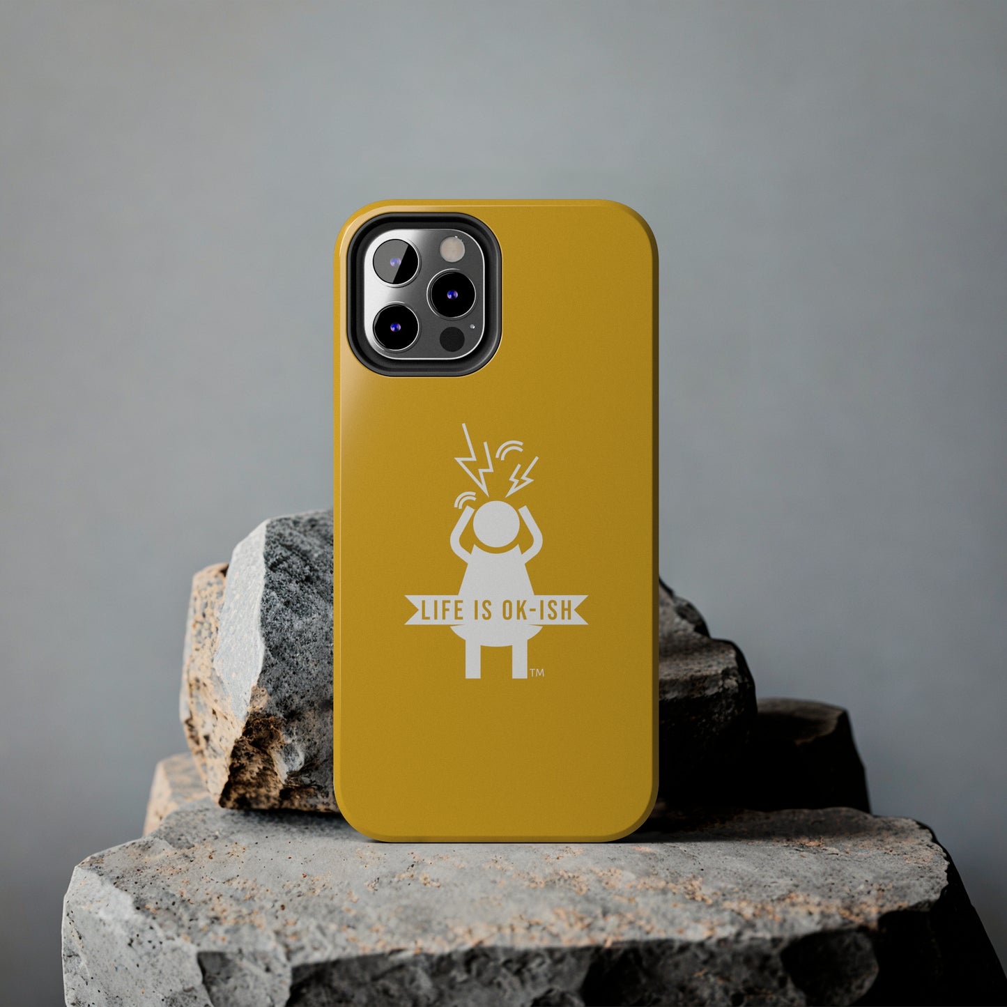 Screaming Woman Tough iPhone Case in Desert