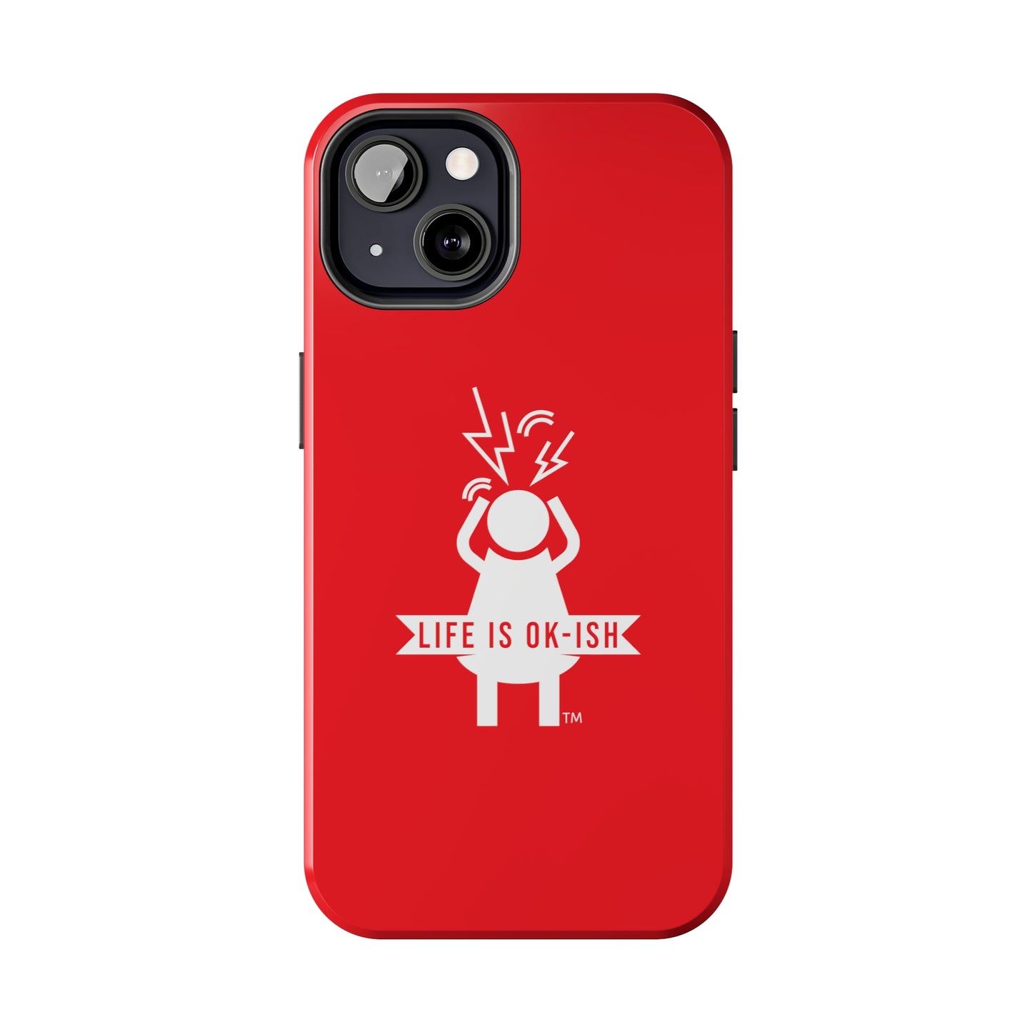 Screaming Woman Tough iPhone Case in Dynamite