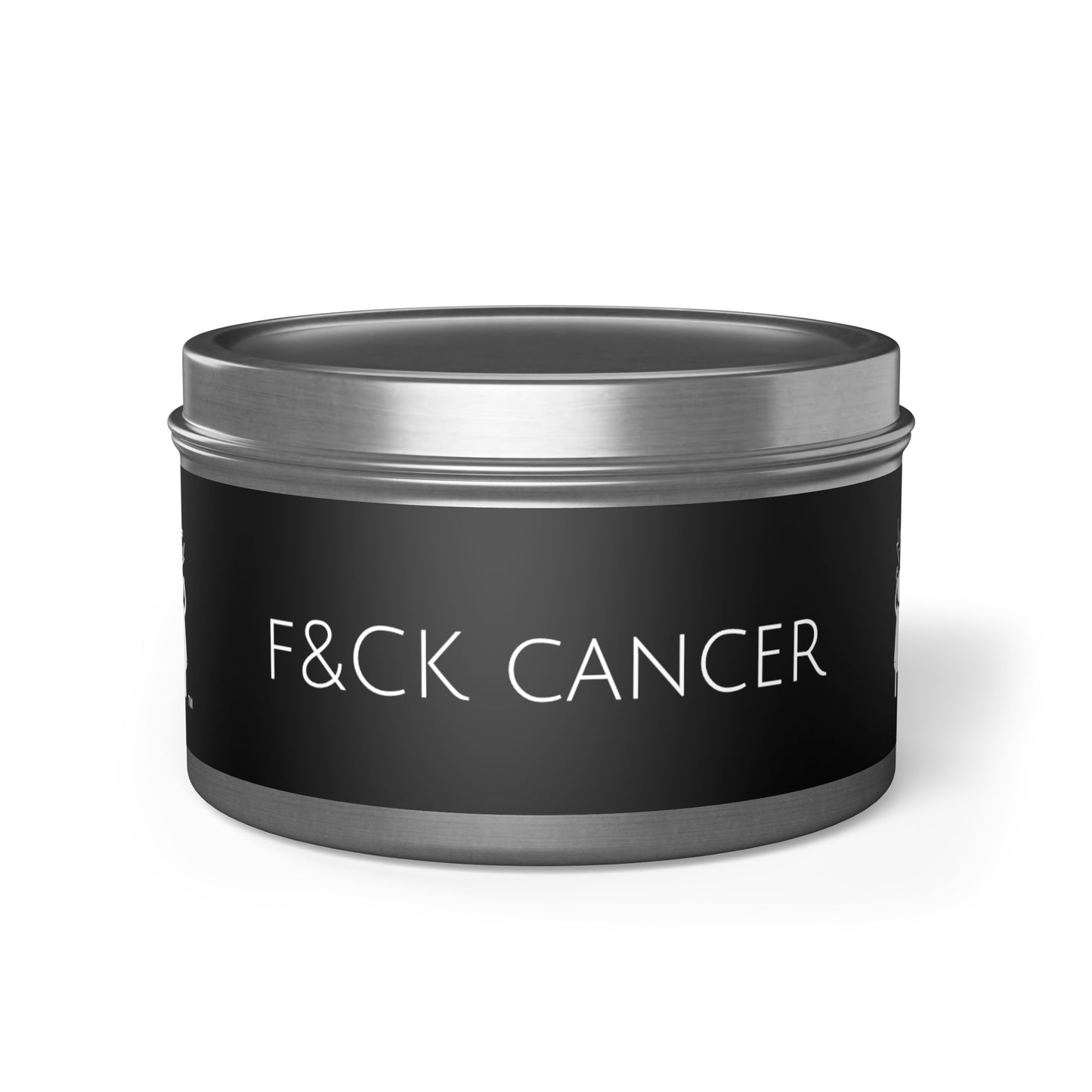 F&CK CANCER Screaming Woman Tin Candles