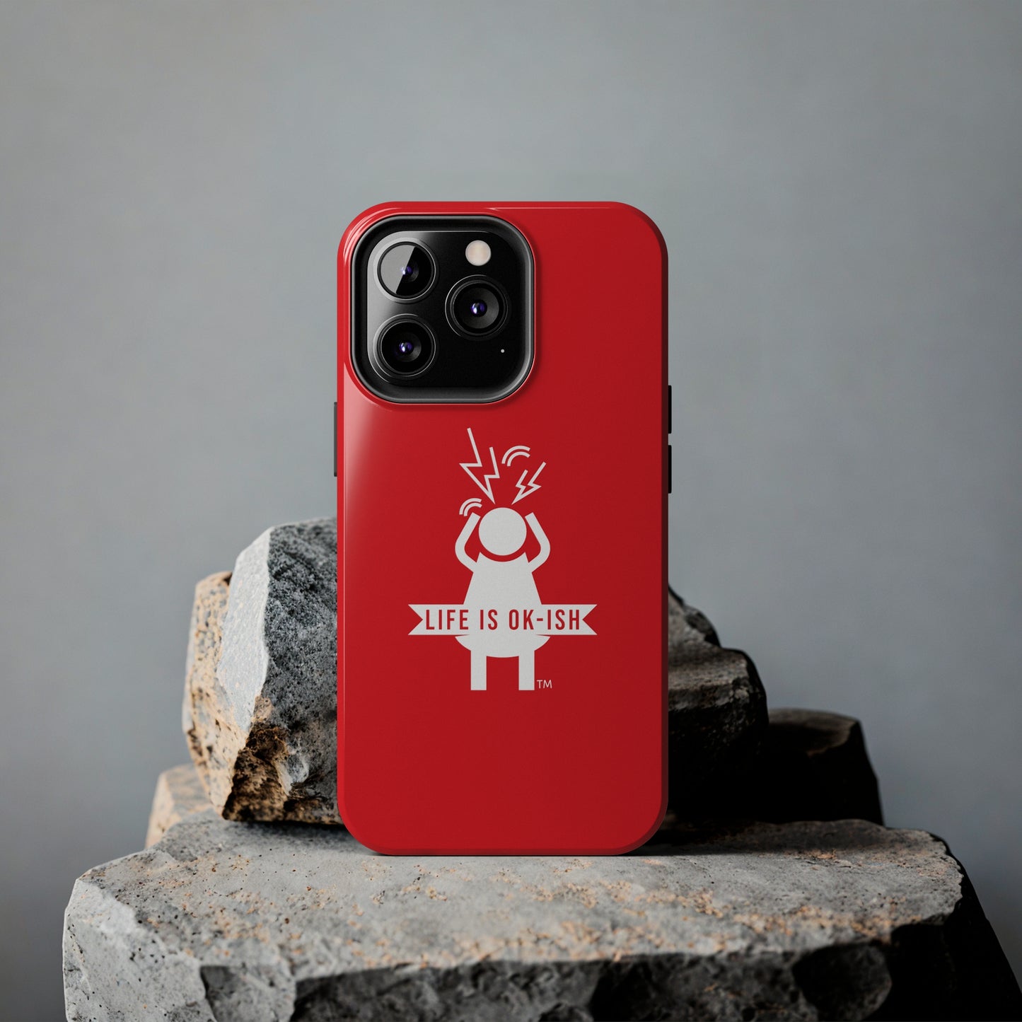 Screaming Woman Tough iPhone Case in Dynamite