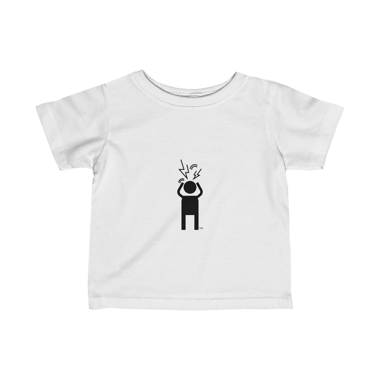 Screaming Person Infant Jersey Tee