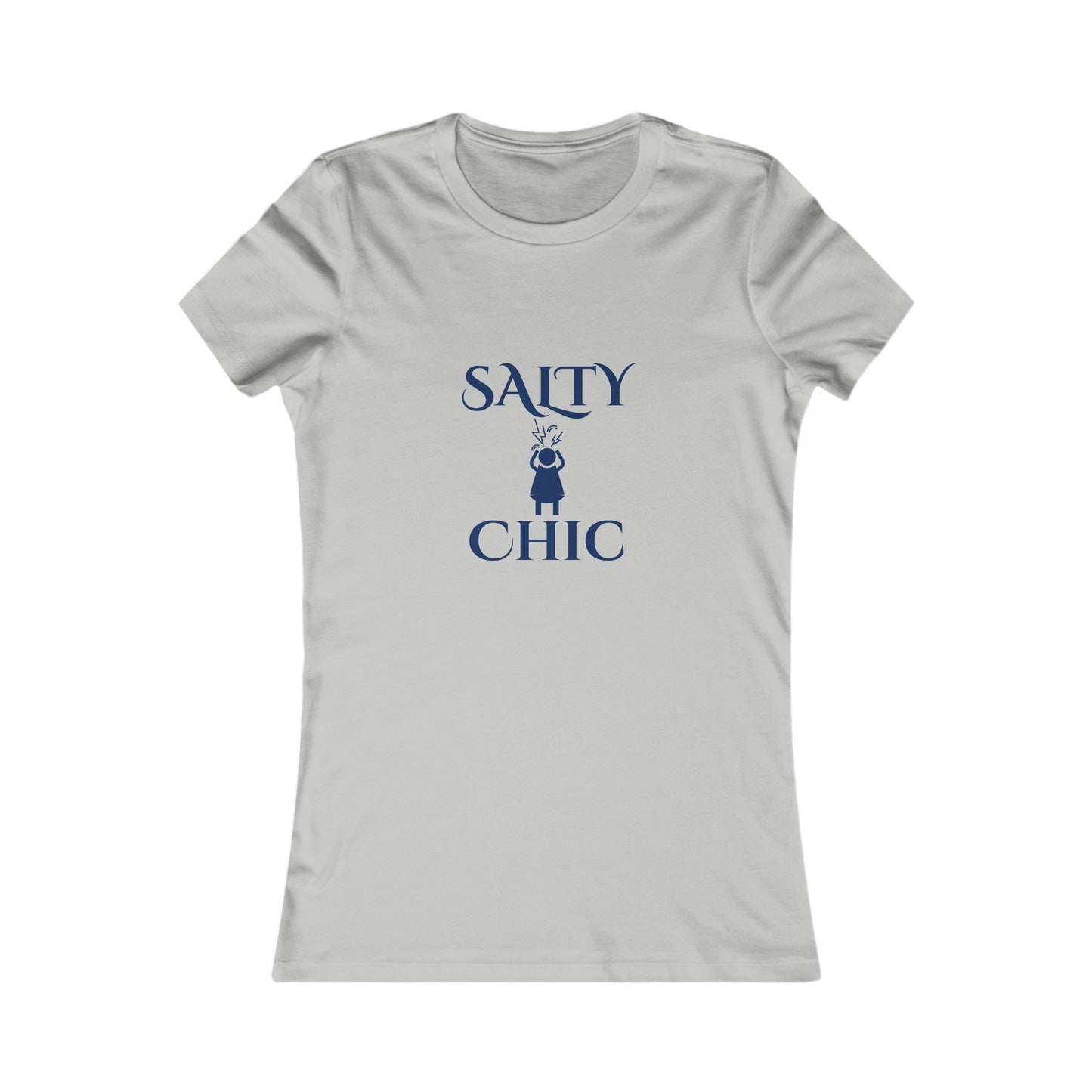 Salty Chic Screaming Women's Favorite Tee