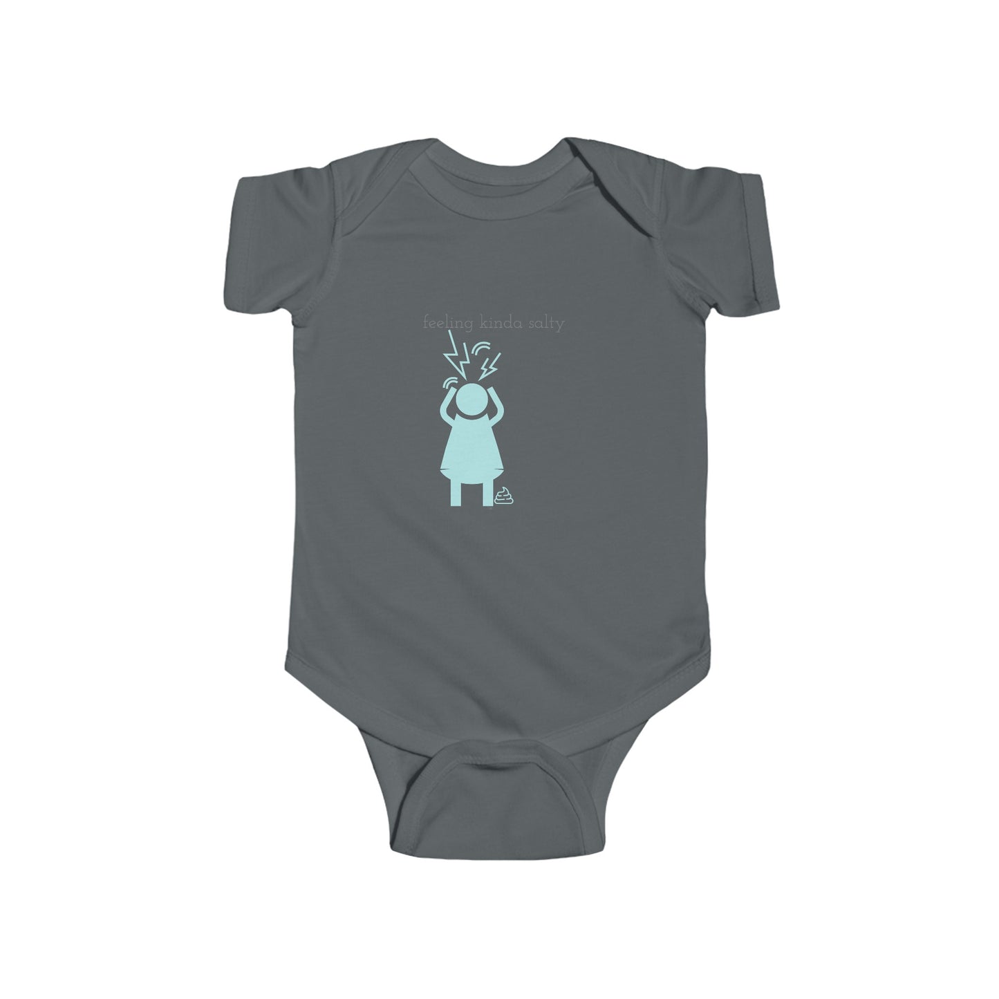 Feeling Salty Screaming Girl Infant Jersey Bodysuit