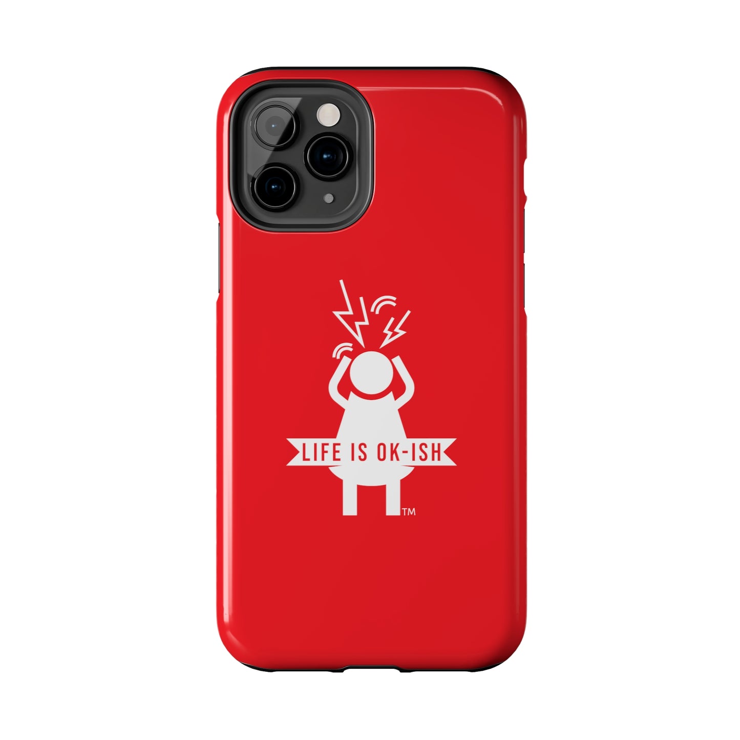 Screaming Woman Tough iPhone Case in Dynamite