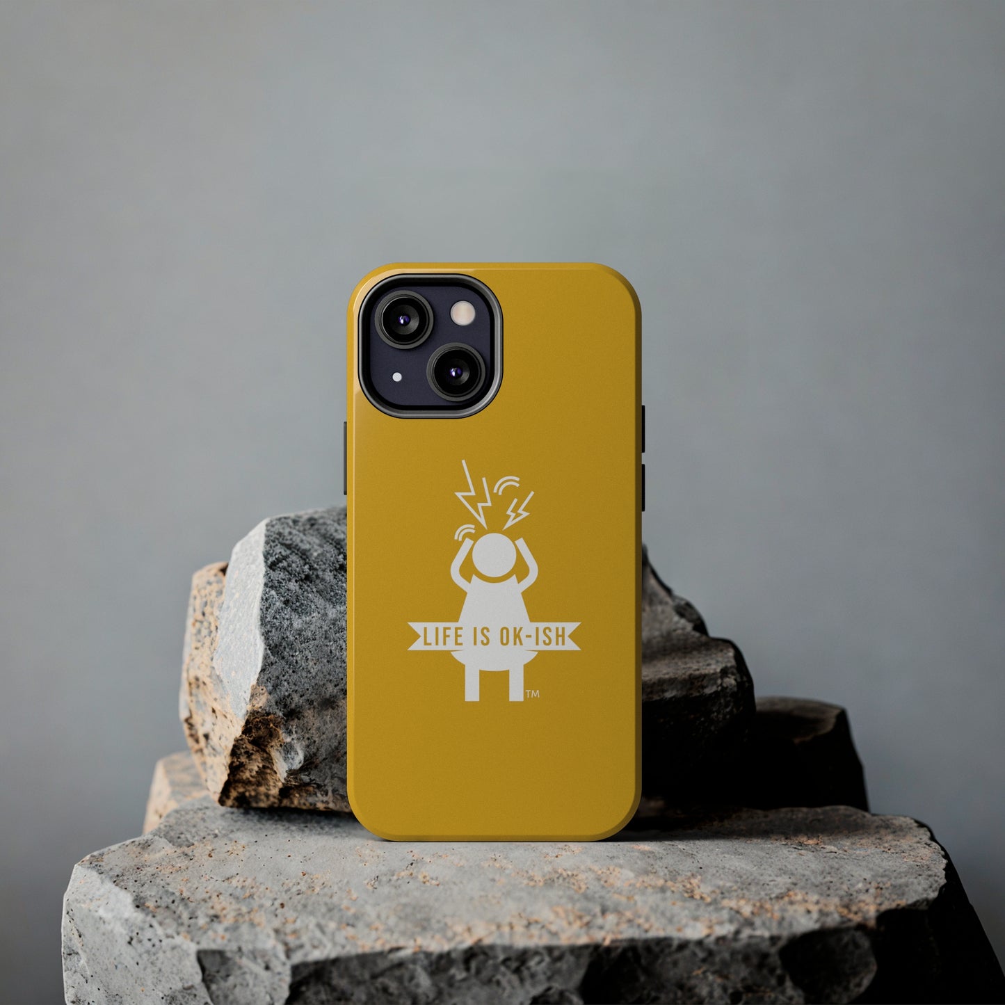 Screaming Woman Tough iPhone Case in Desert