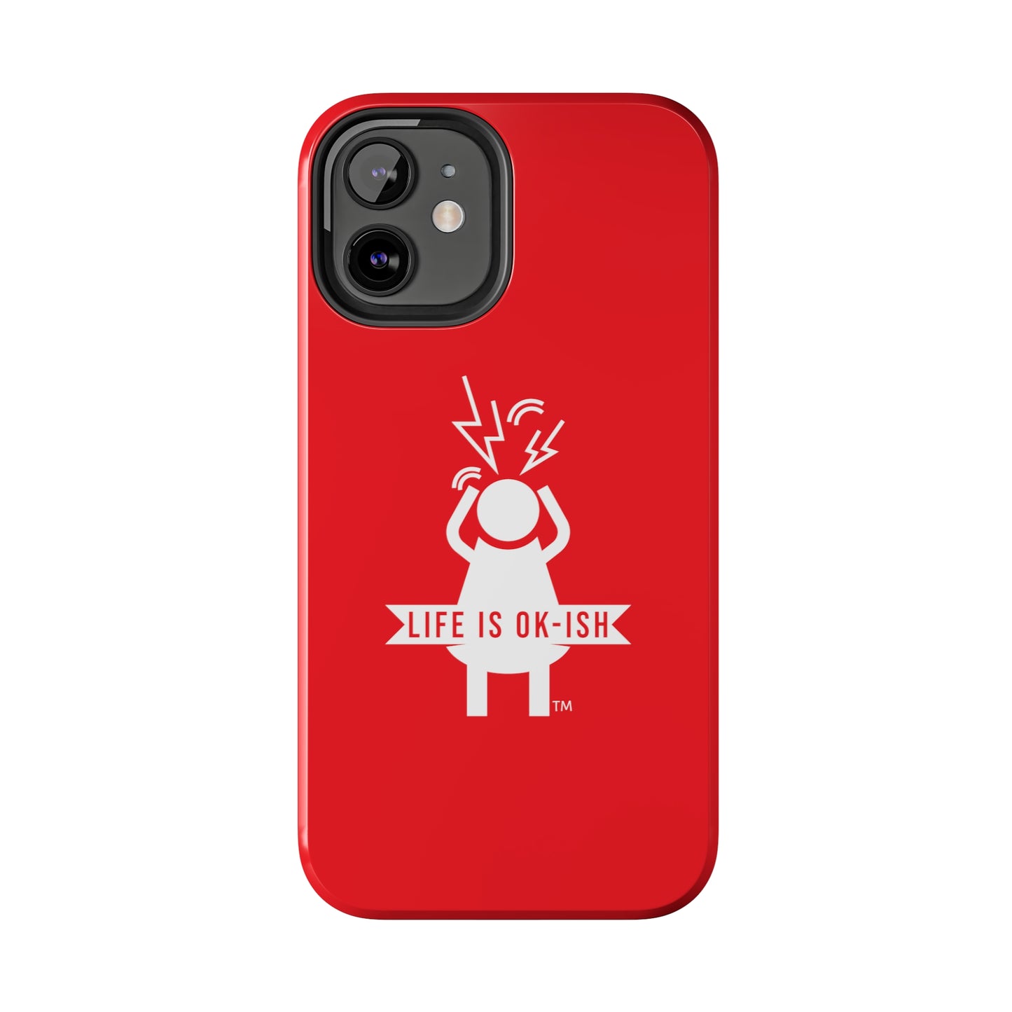 Screaming Woman Tough iPhone Case in Dynamite