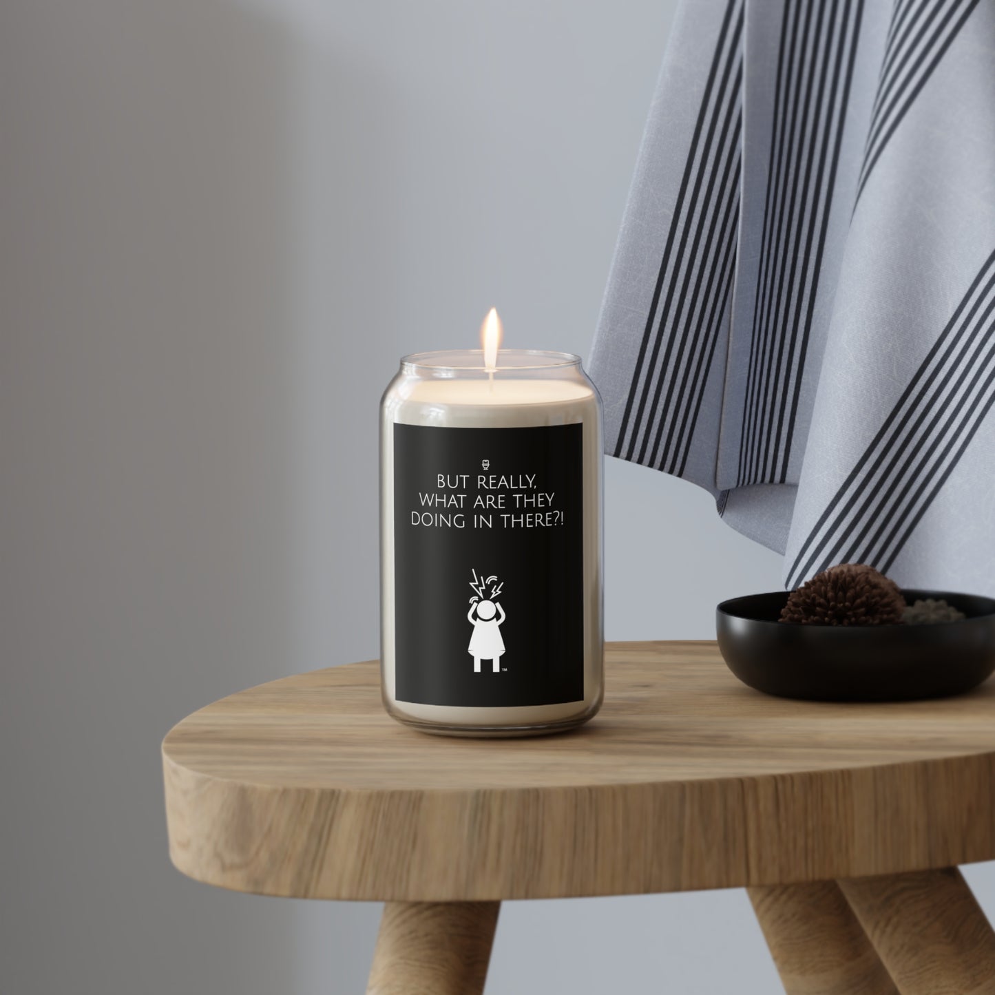 But Really Screaming Woman Scented Candle, 13.75oz