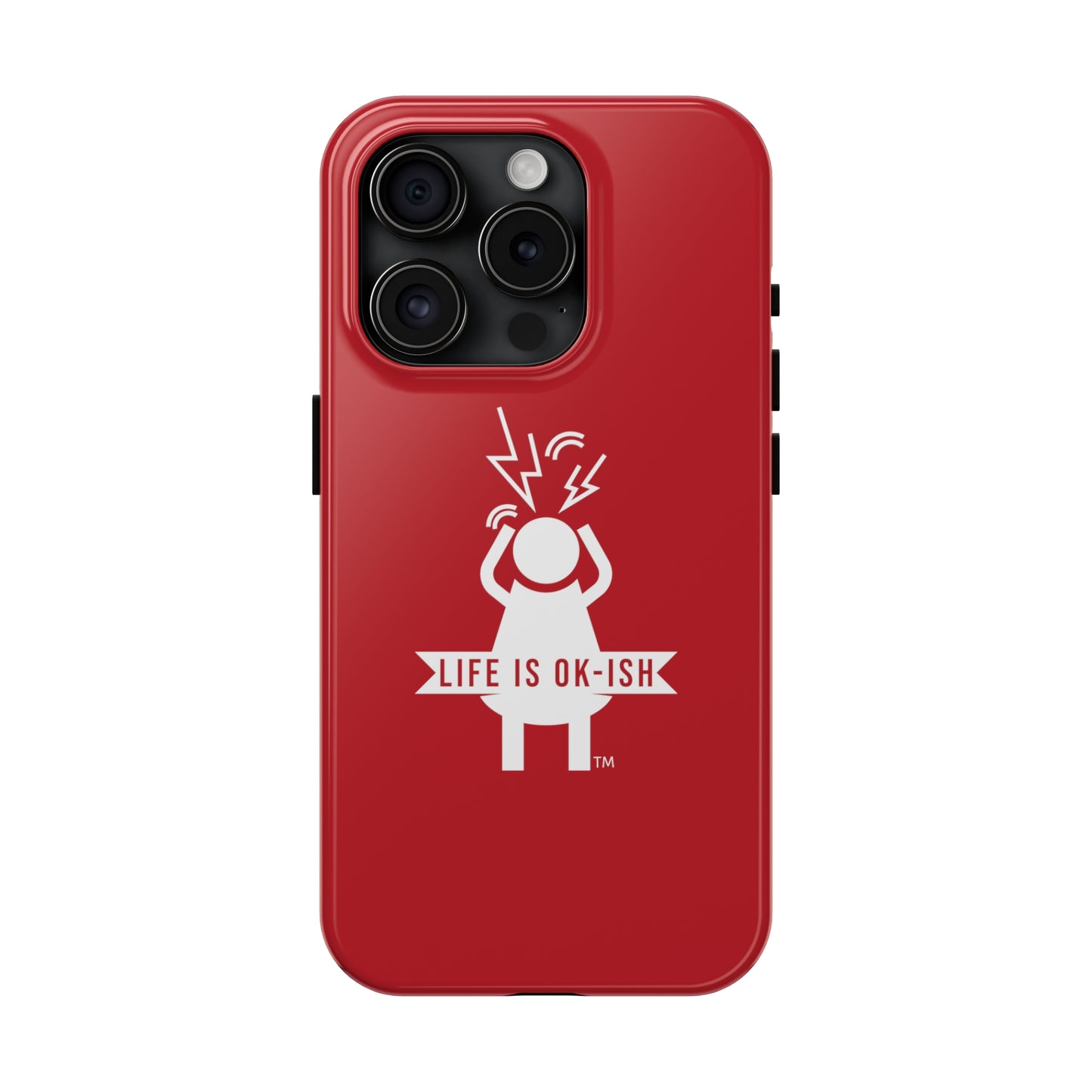 Screaming Woman Tough iPhone Case in Vixen