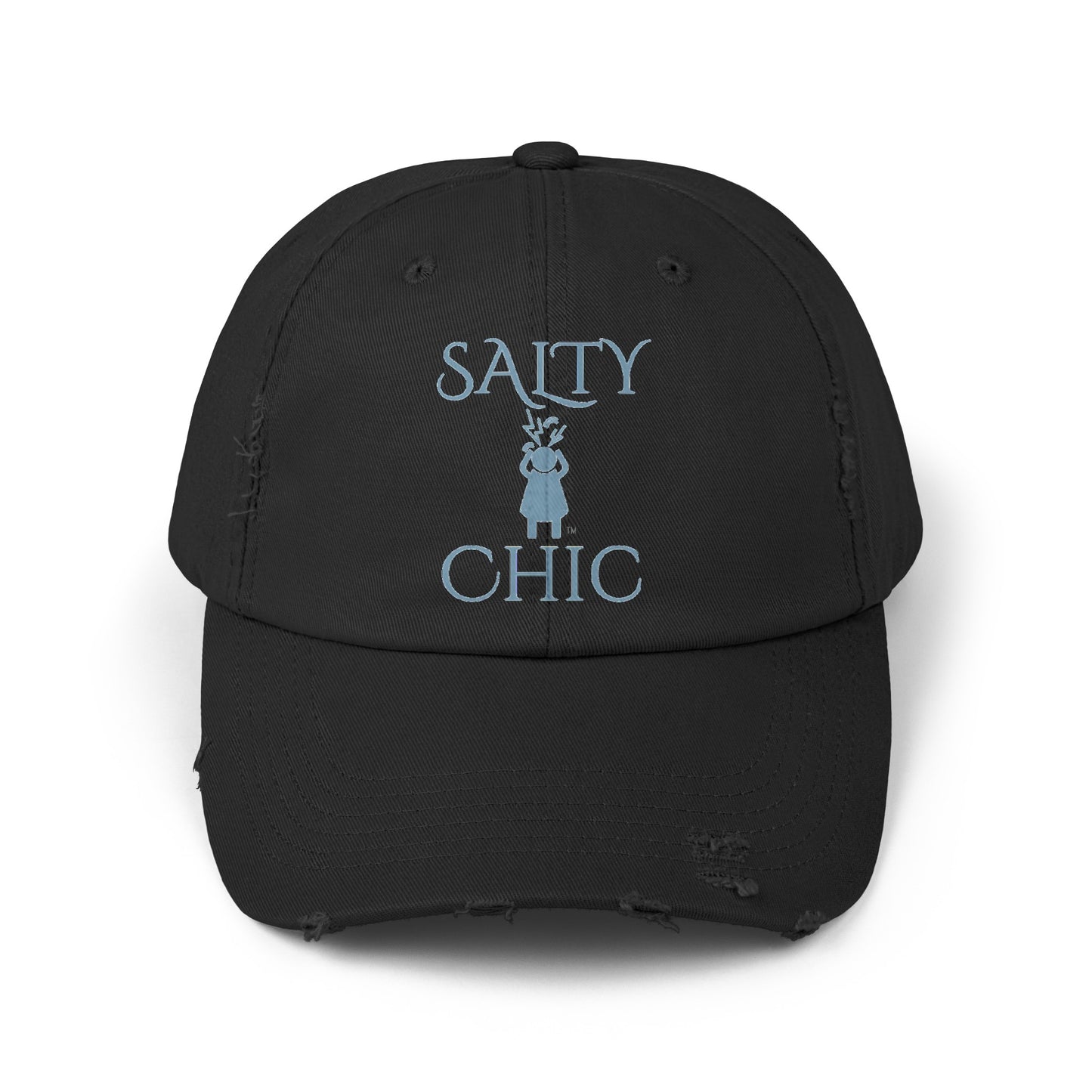 Salty Chic Screaming Woman Life Is Ok-ish Distressed Cap