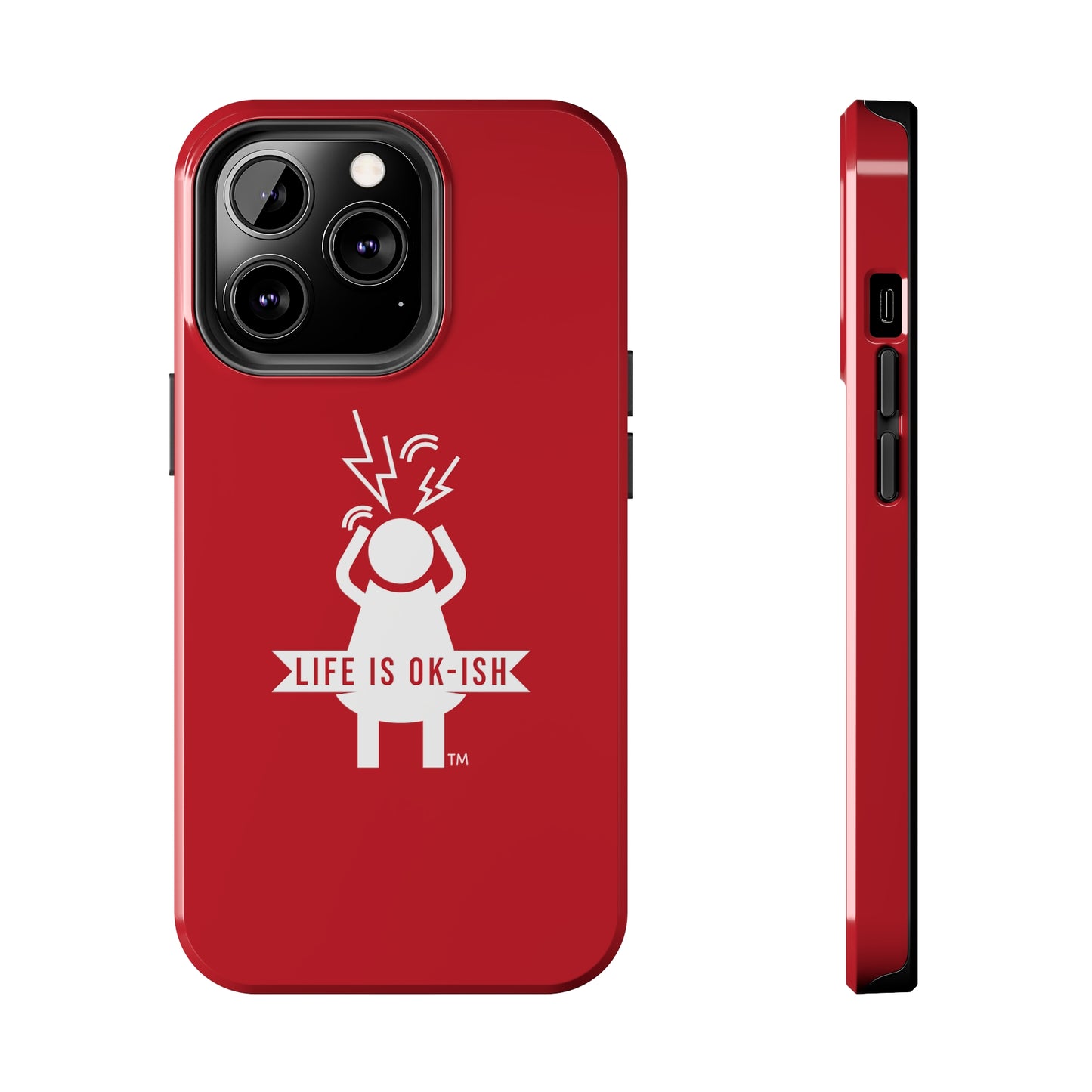 Screaming Woman Tough iPhone Case in Vixen