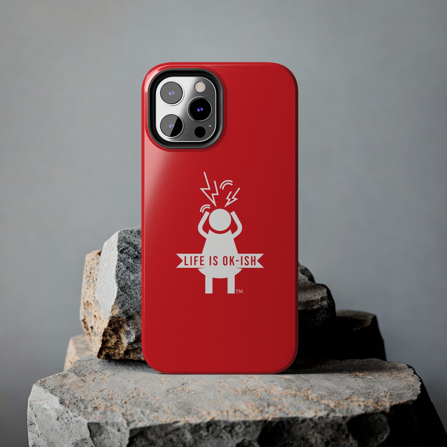 Screaming Woman Tough iPhone Case in Dynamite