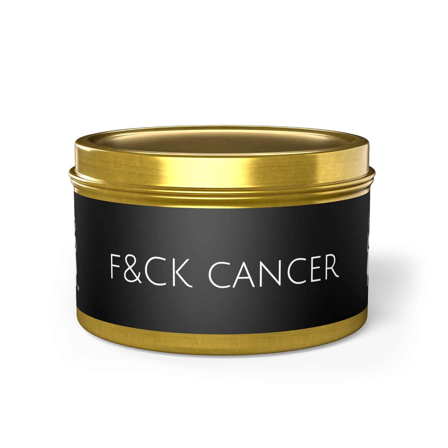 F&CK CANCER Screaming Woman Tin Candles