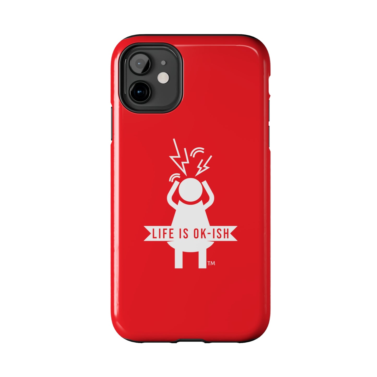 Screaming Woman Tough iPhone Case in Dynamite