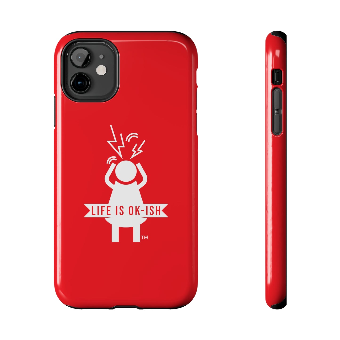 Screaming Woman Tough iPhone Case in Dynamite