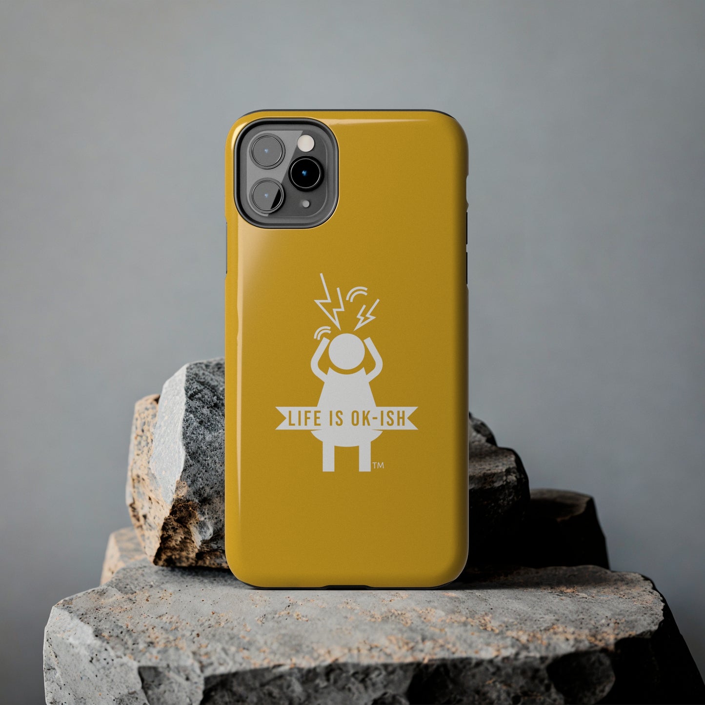 Screaming Woman Tough iPhone Case in Desert