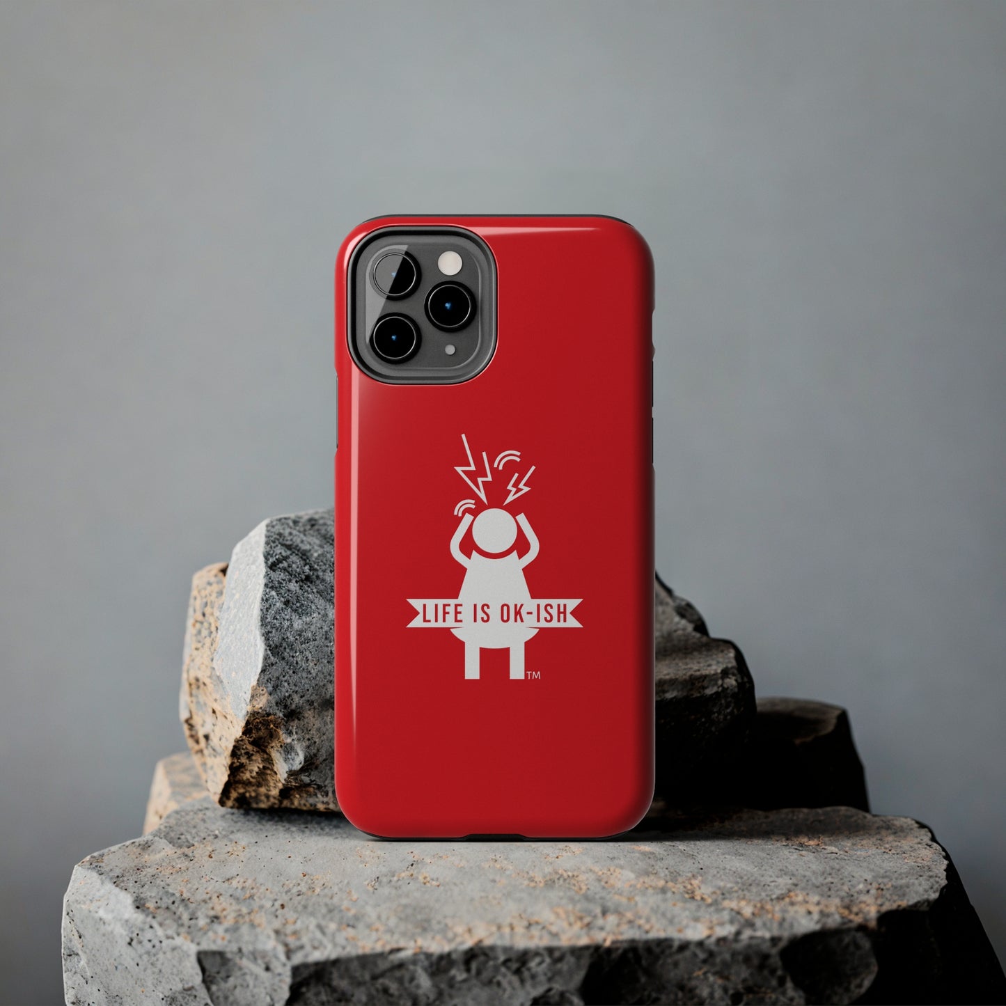 Screaming Woman Tough iPhone Case in Dynamite