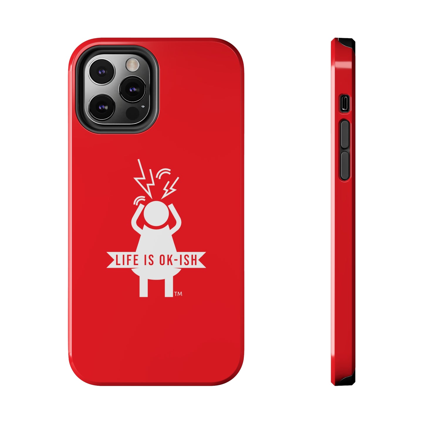 Screaming Woman Tough iPhone Case in Dynamite