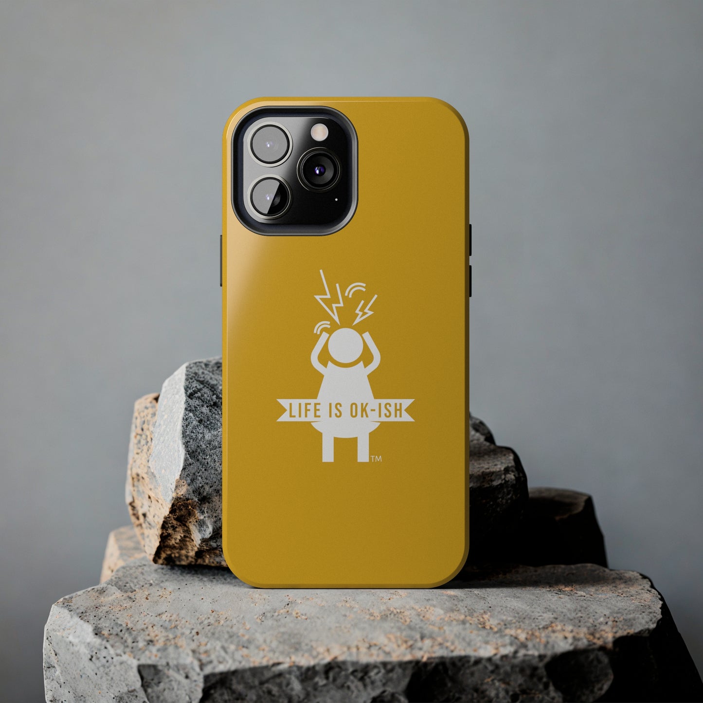 Screaming Woman Tough iPhone Case in Desert