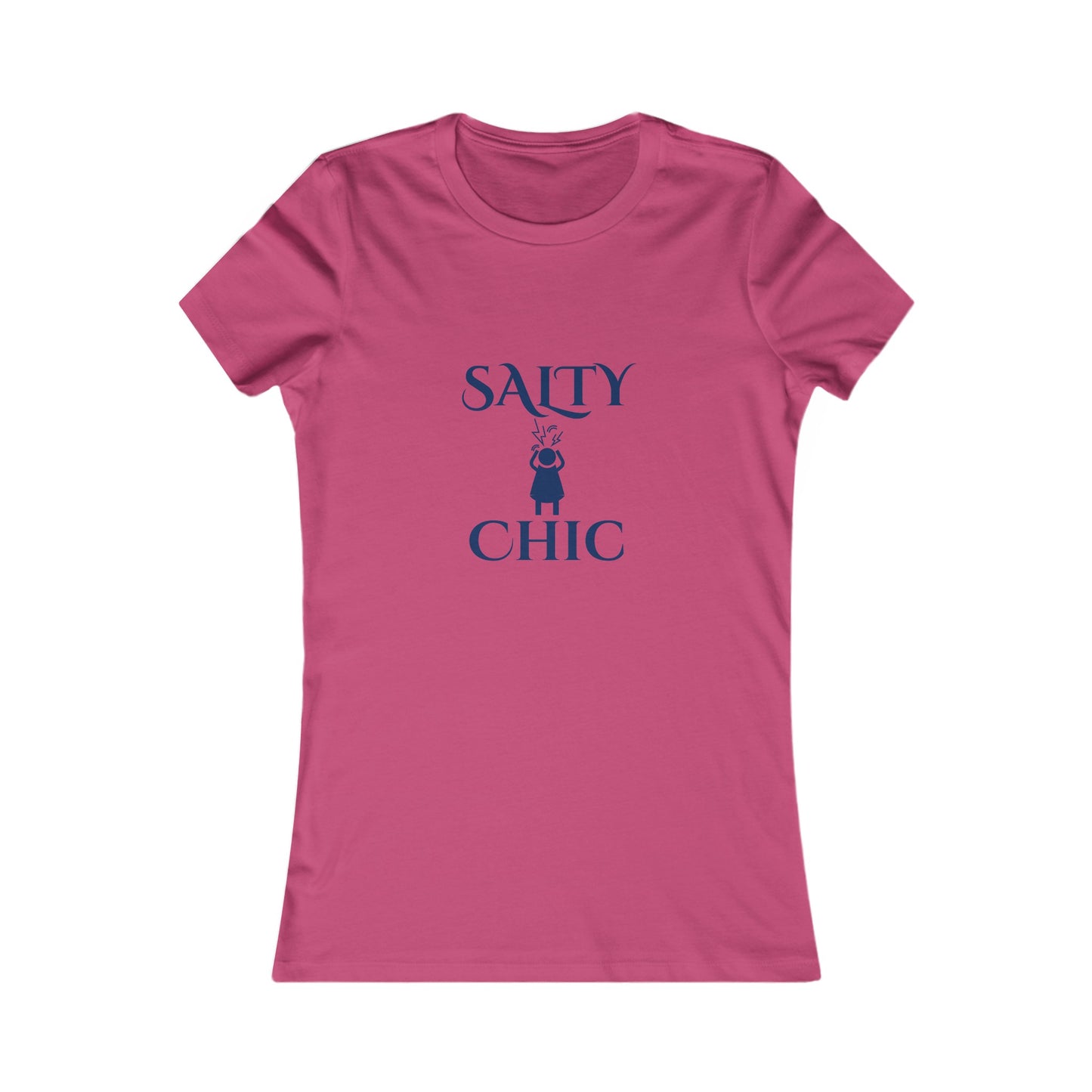 Salty Chic Screaming Women's Favorite Tee